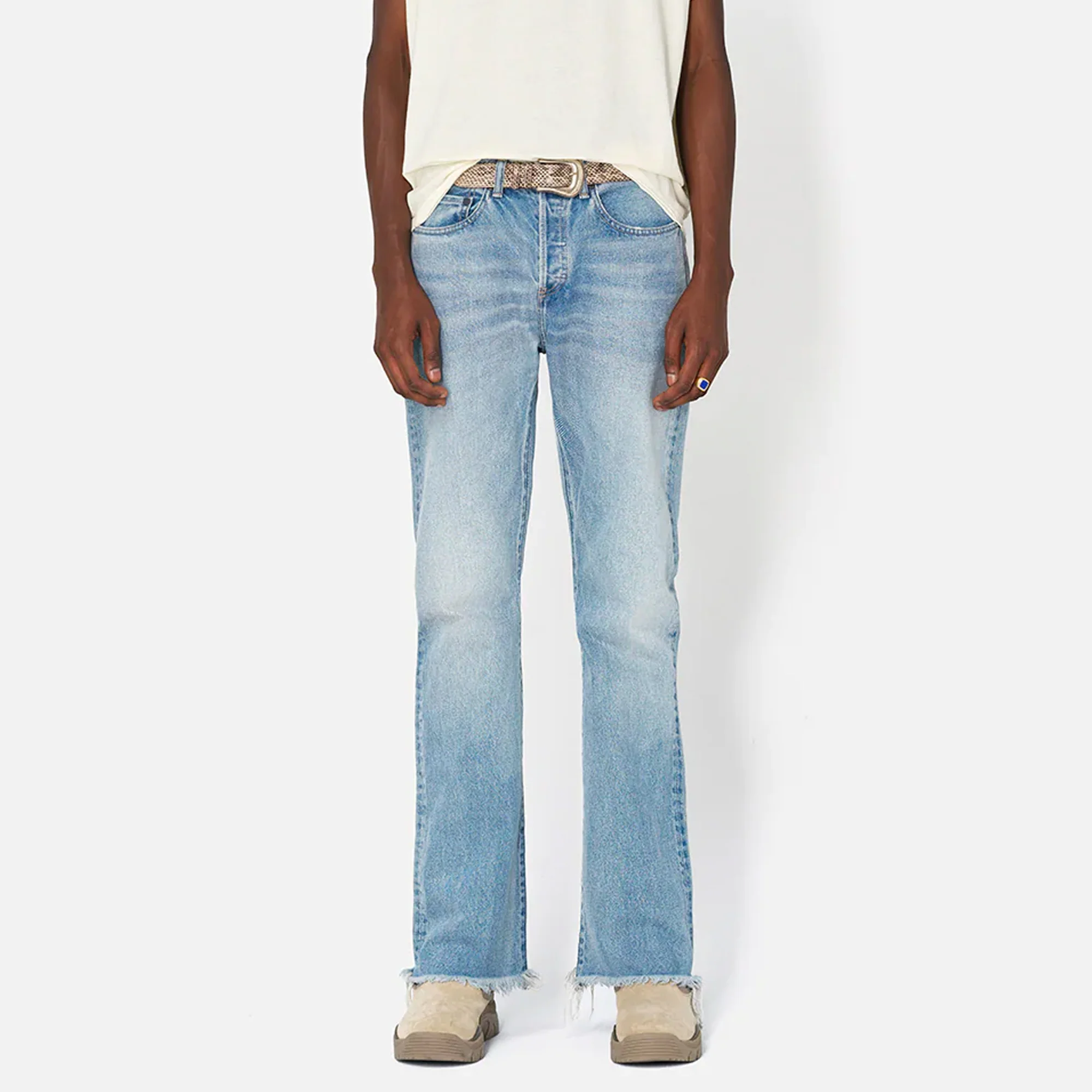 John Elliott Mens Caribou Bootcut Fiona Jeans - Image 2