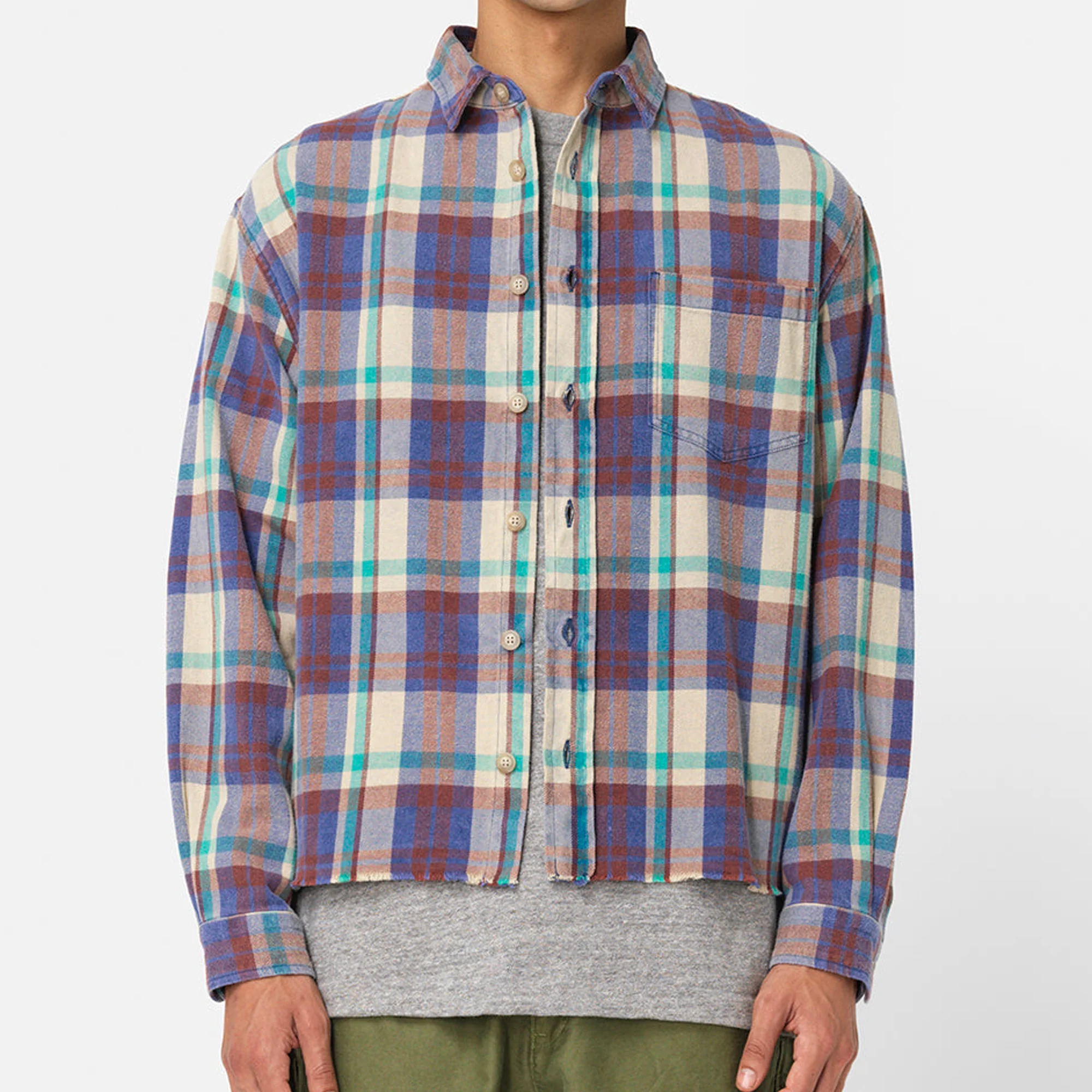 John Elliott Mens Hemi Oversized Shirt - Image 2