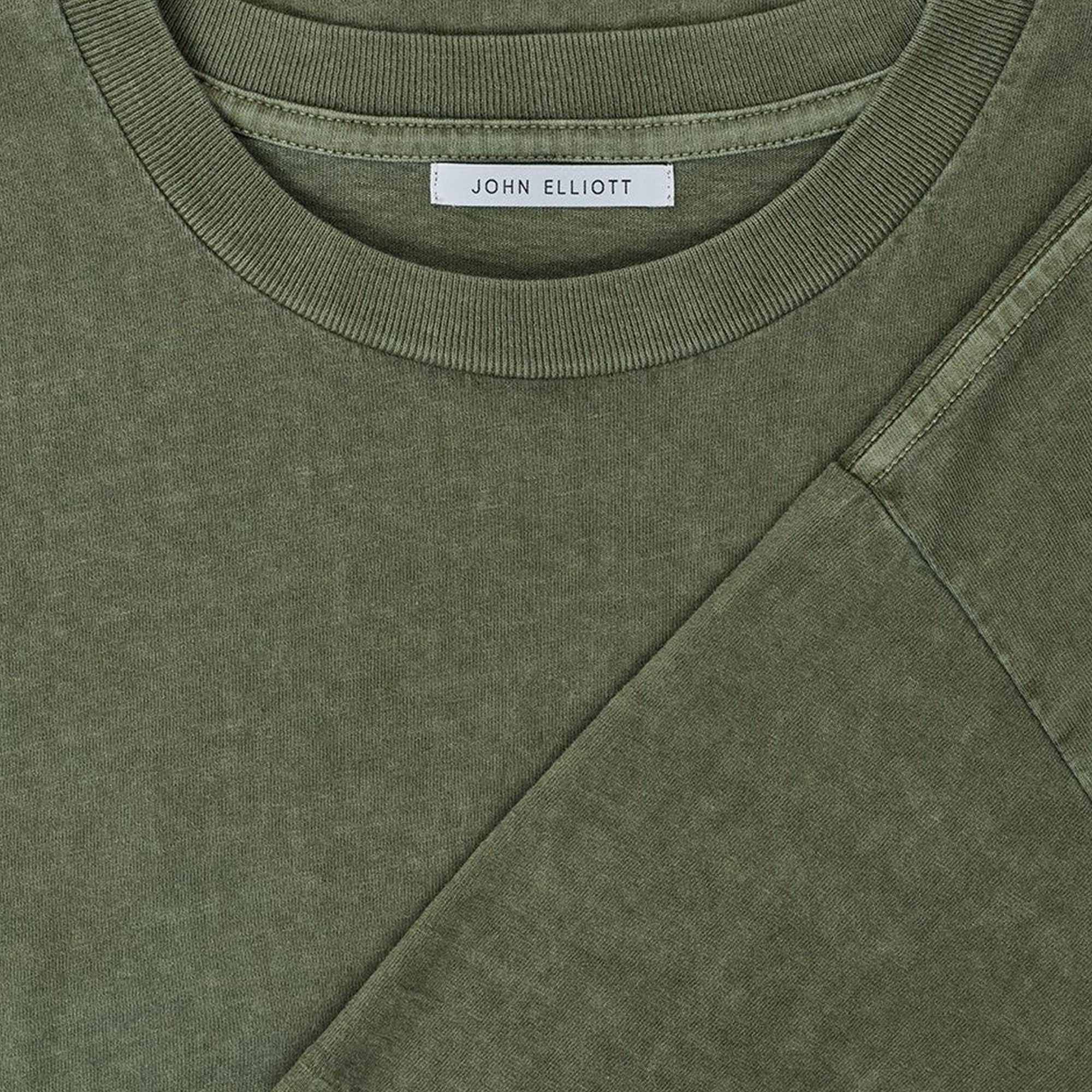 John Elliott University Tee in Moss - Image 4
