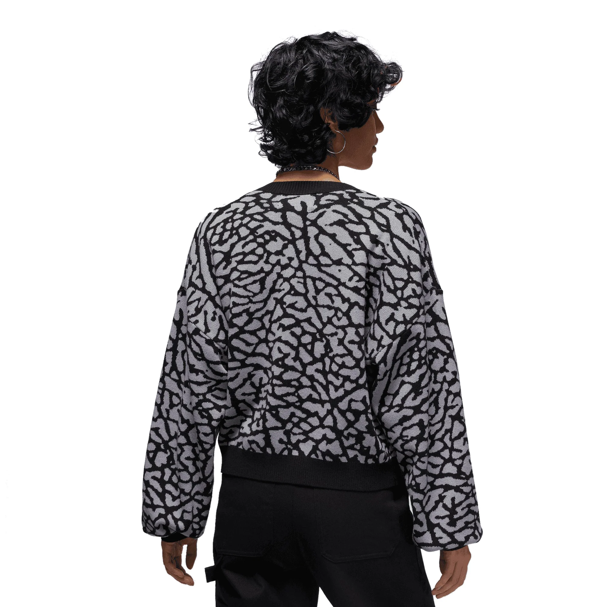 Jordan Womens Knit Cardigan - Image 2