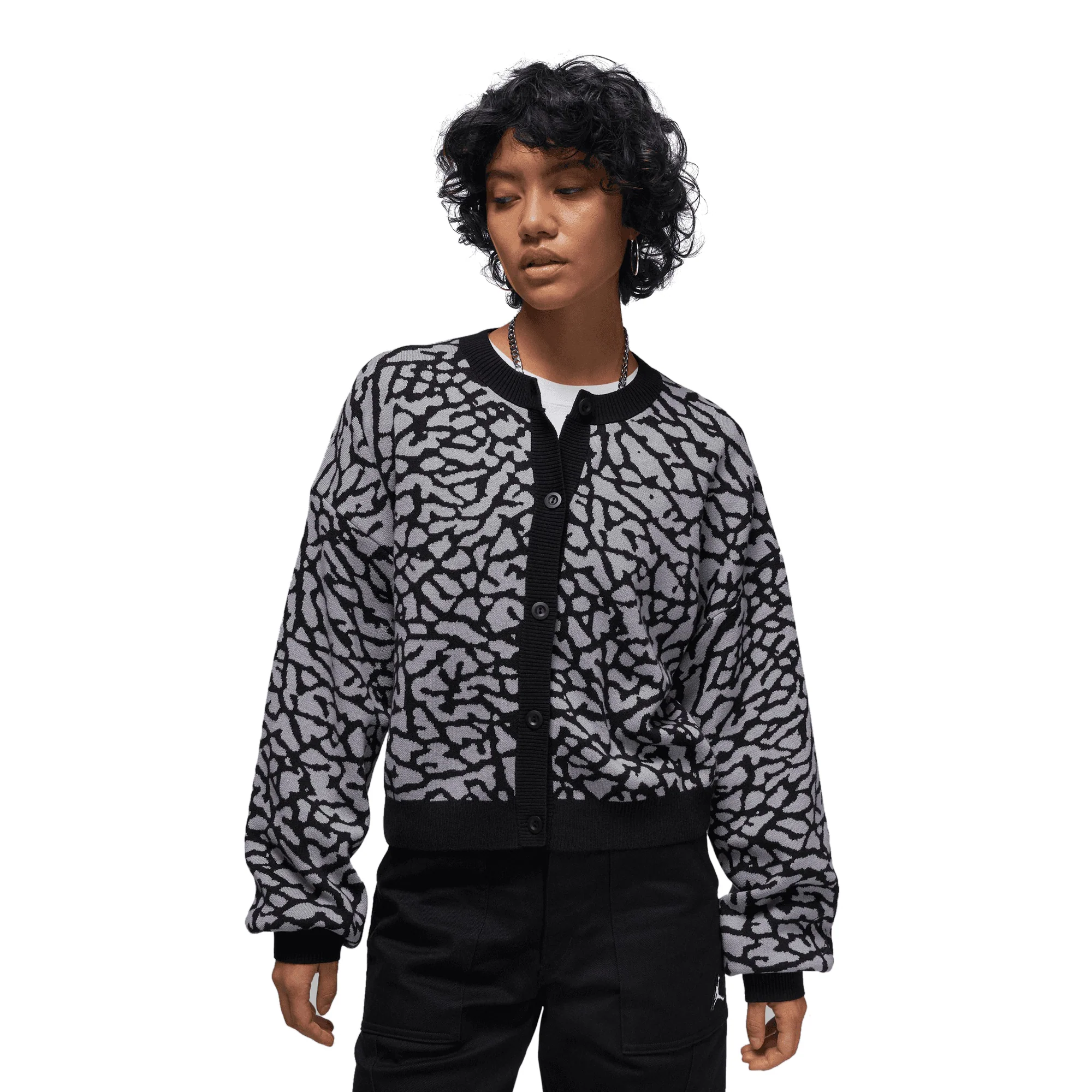 Jordan Womens Knit Cardigan - Image 3