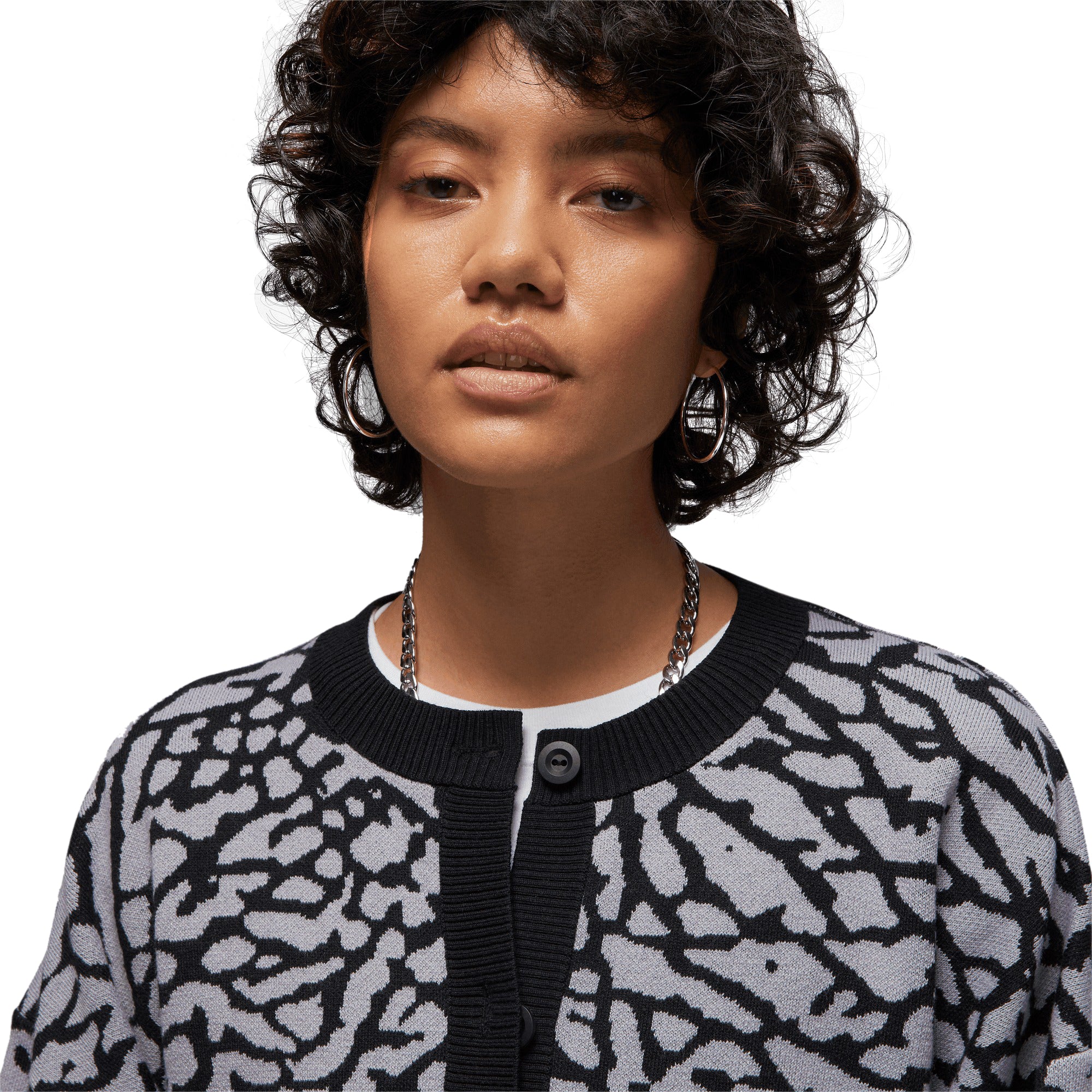 Jordan Womens Knit Cardigan - Image 4