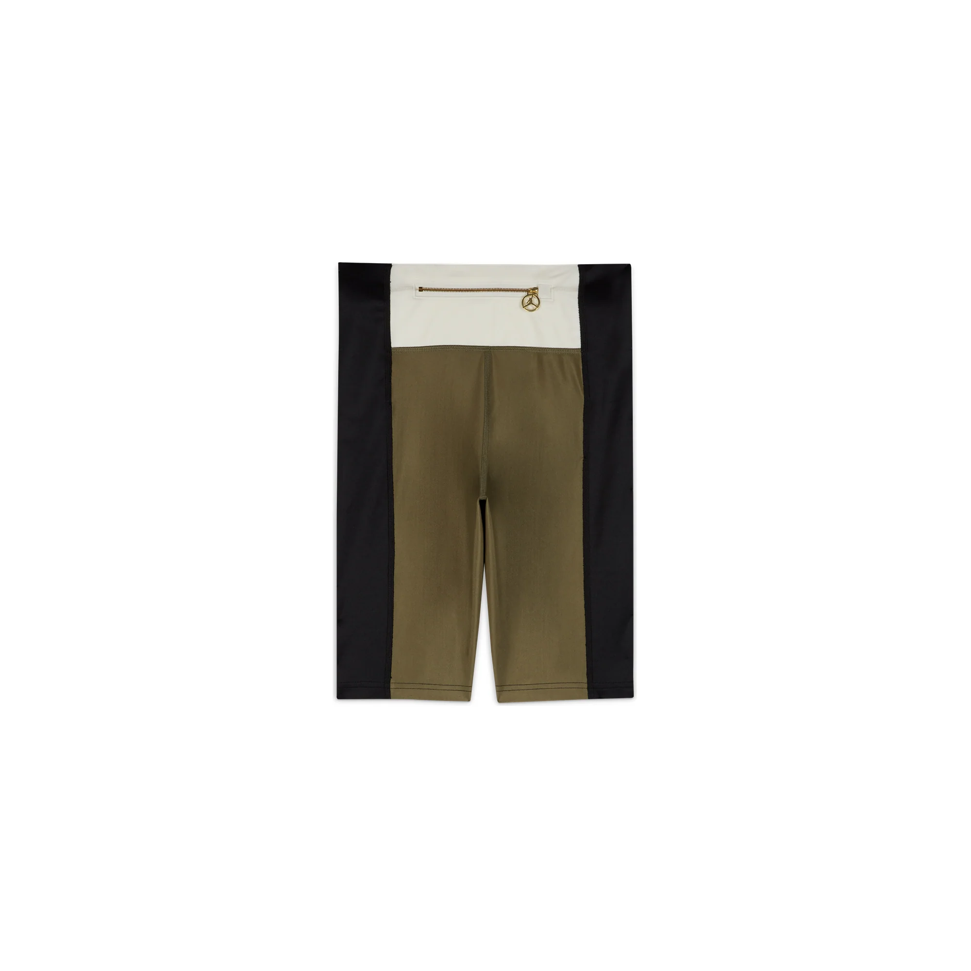 Jordan x Aleali May Womens Biker Shorts 'Brown' - Image 2