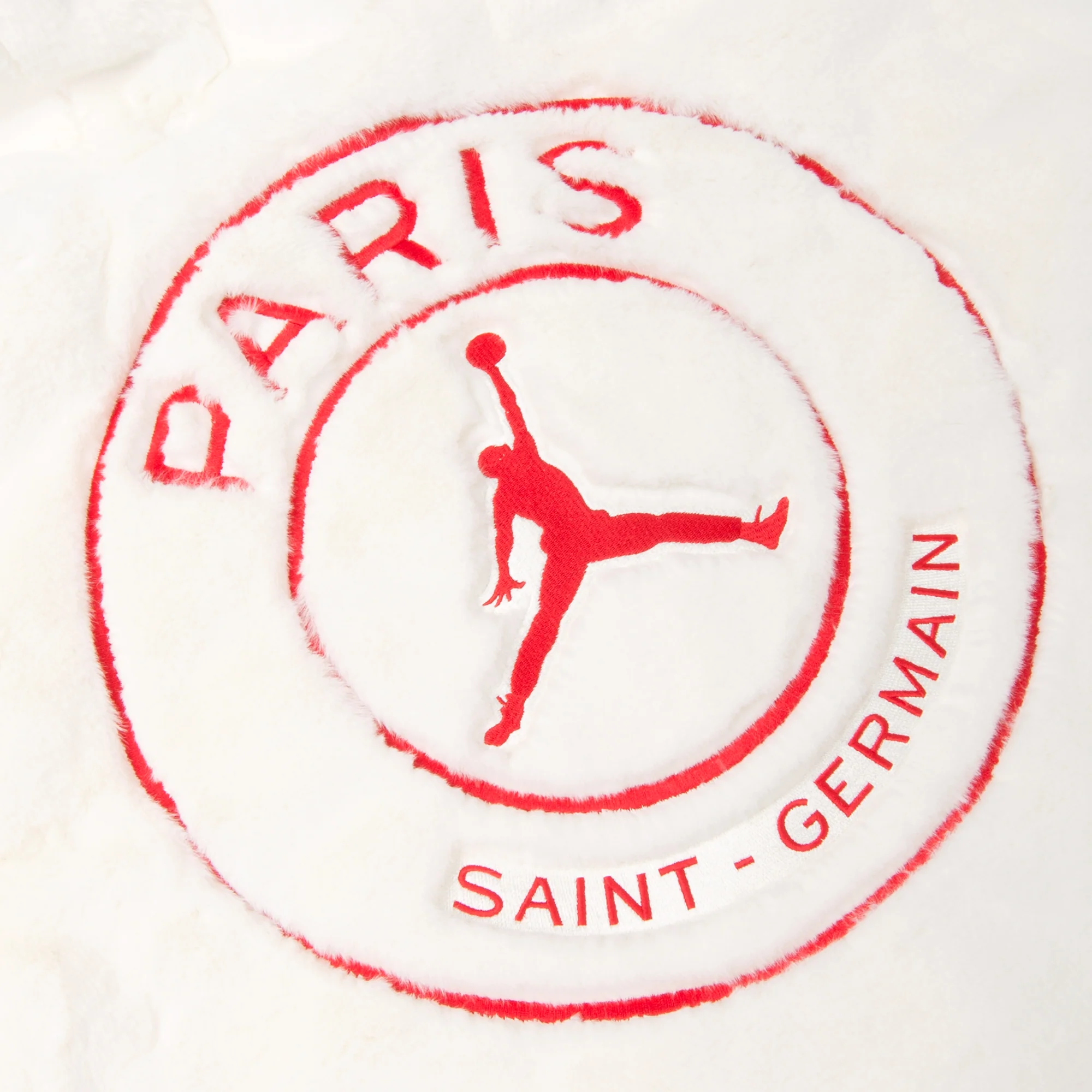 Jordan x Paris Saint-Germain Womens Fur Jacket - Image 4