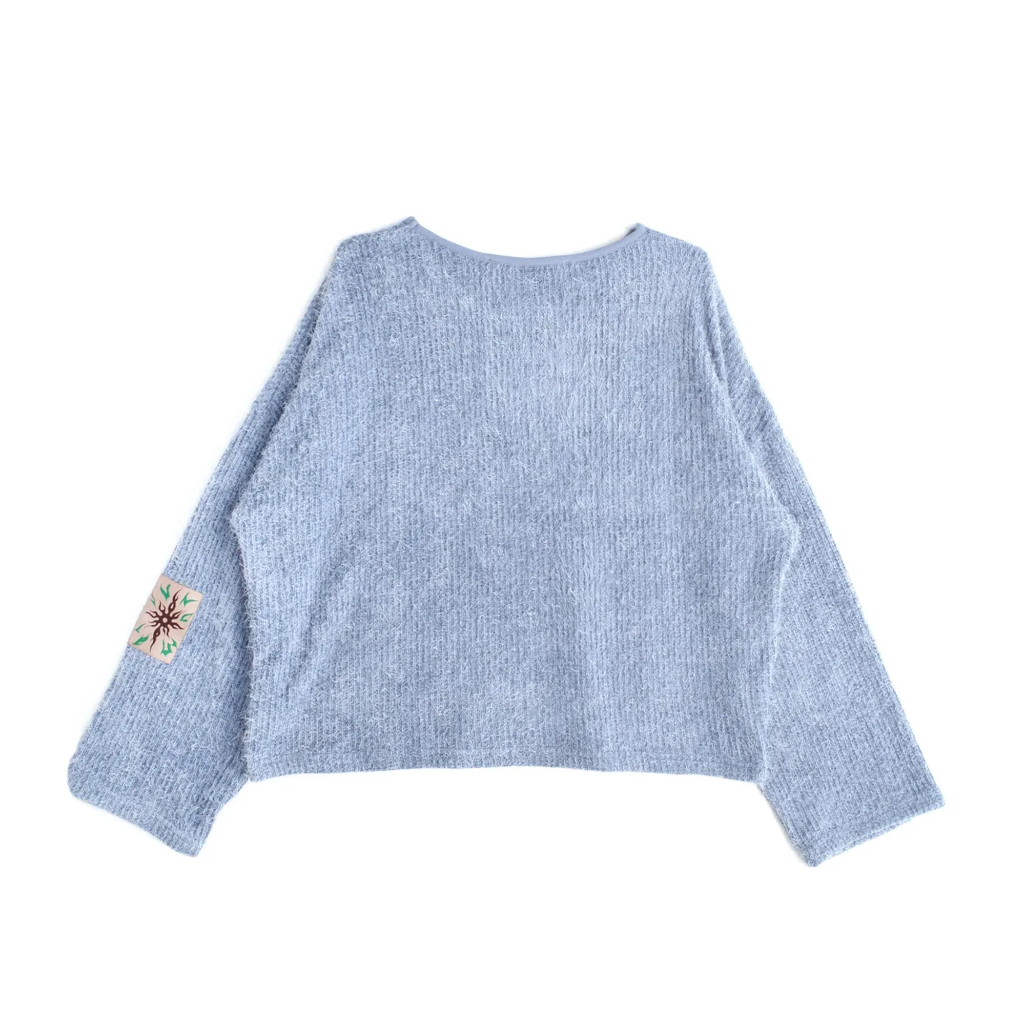 Jungles Mens Boxy Knit Sweater - Image 2