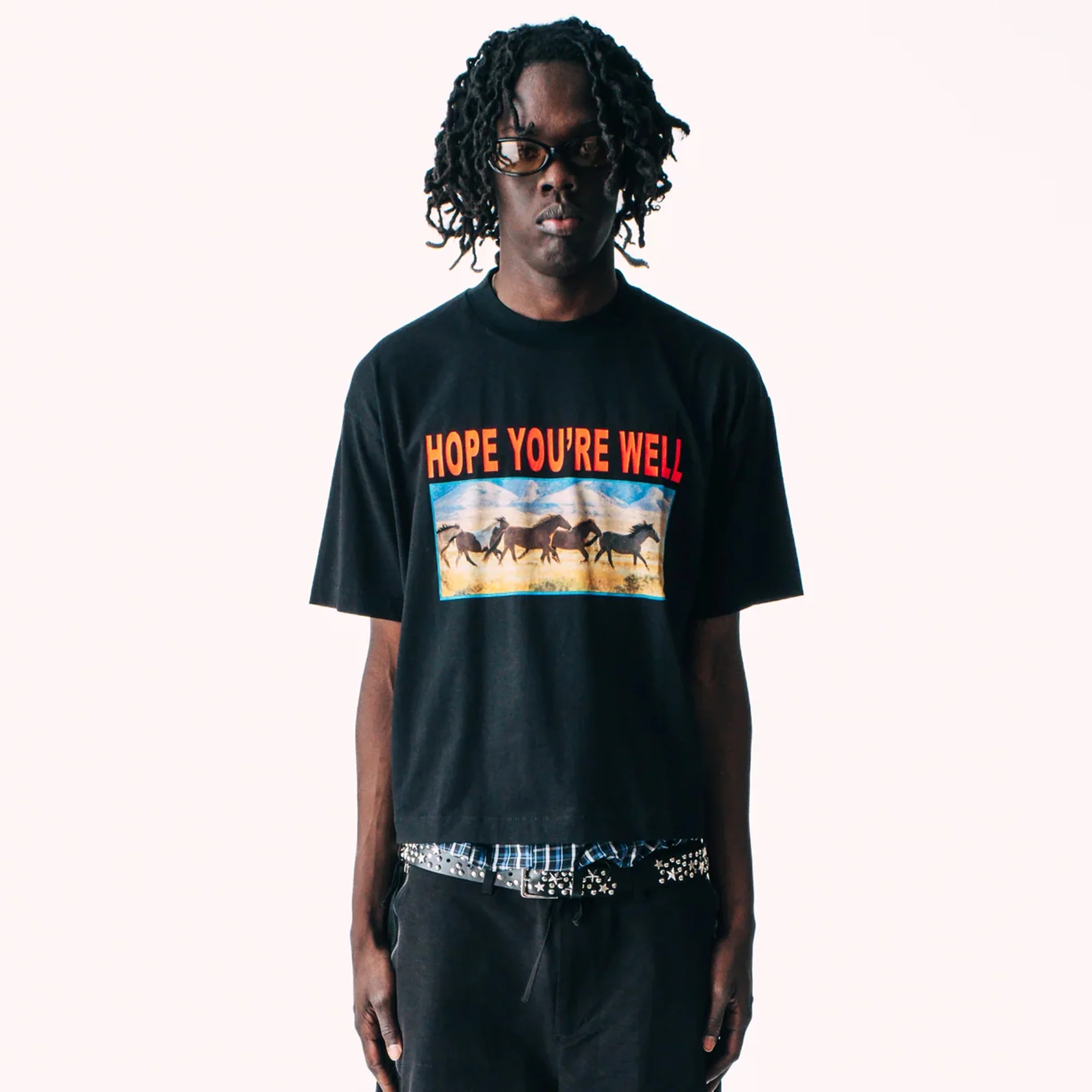 Jungles Mens Horses SS Tee - Image 2