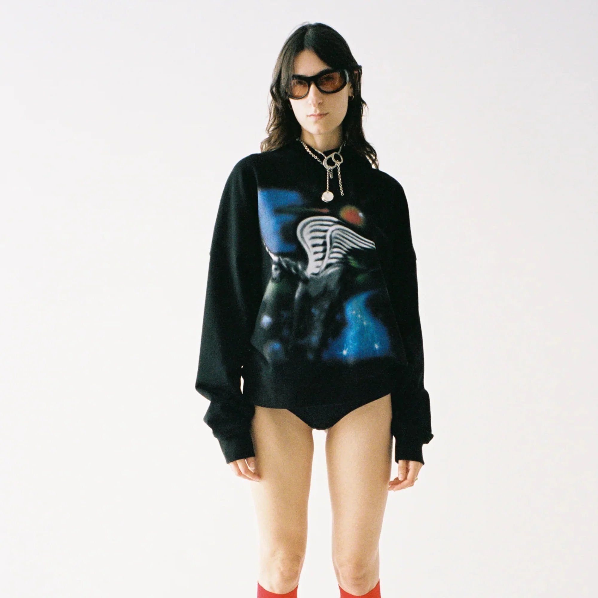 Jungles Mens Unicorn Hoodie - Image 2