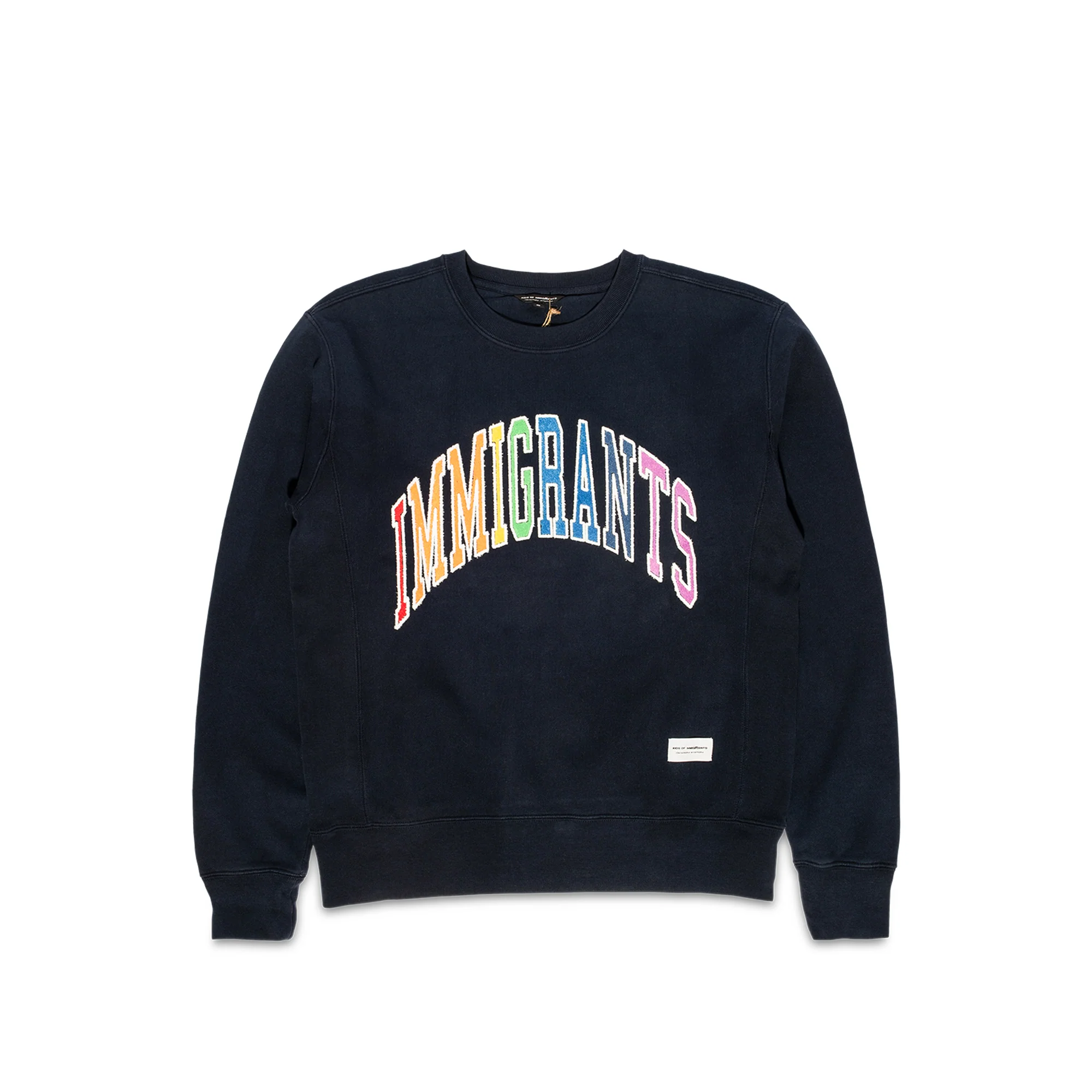 Kids Of Immigrants Immigrants Sweater 'Navy Multi'
