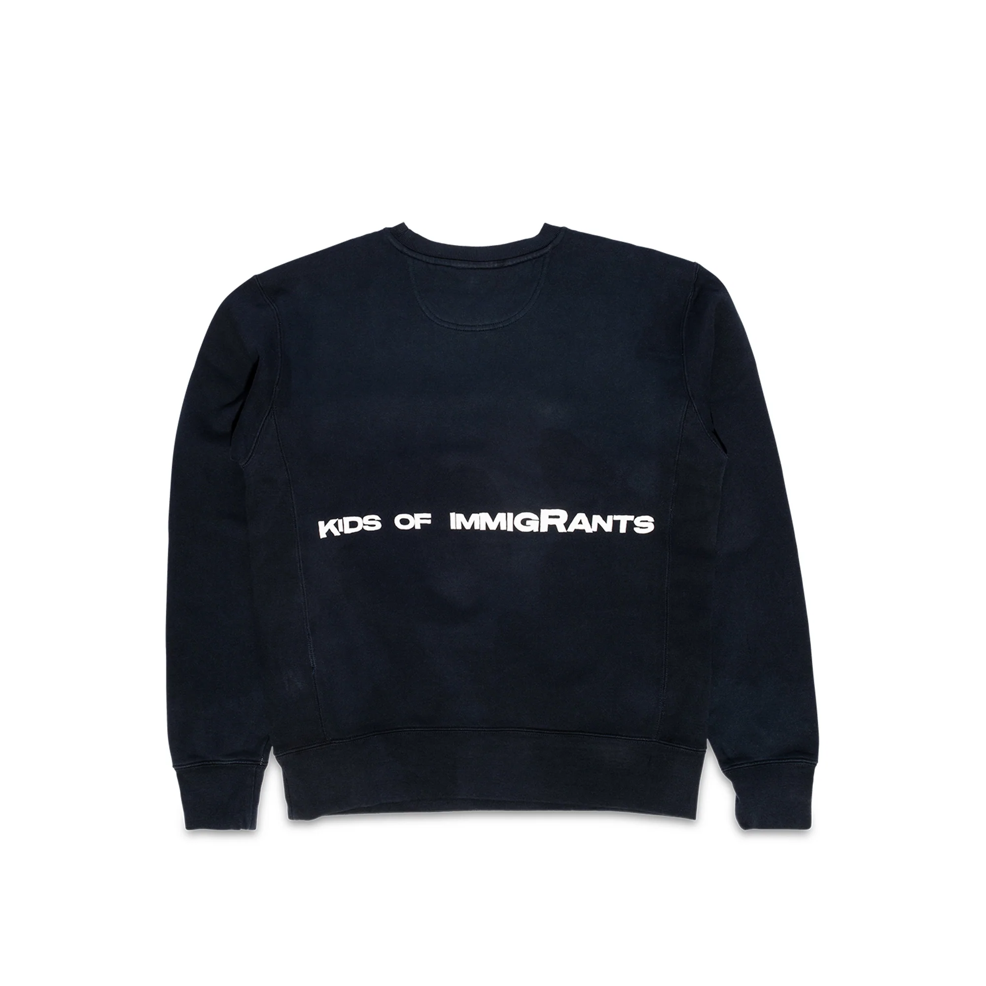 Kids Of Immigrants Immigrants Sweater 'Navy Multi' - Image 2