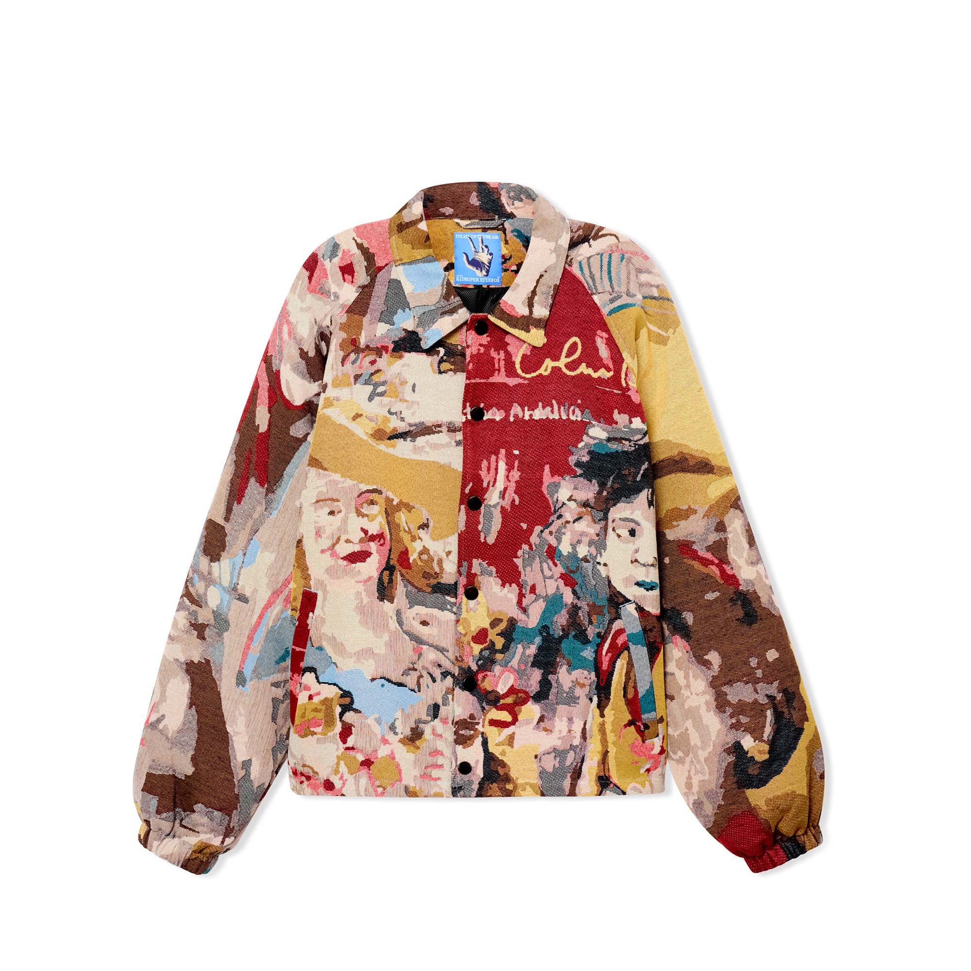 Kidsuper Mens Jacquard Paintings Jacket