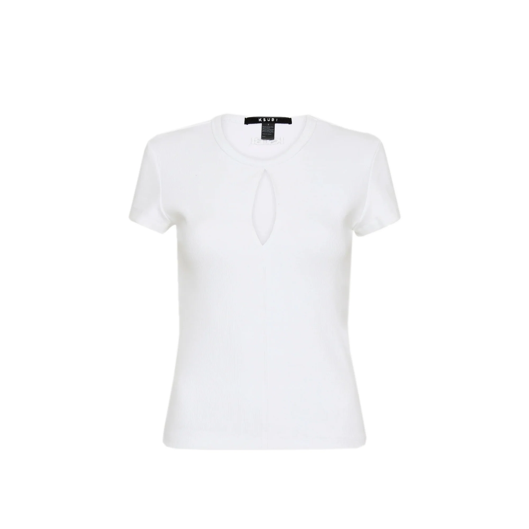 Ksubi Womens Kut Out SS Tee