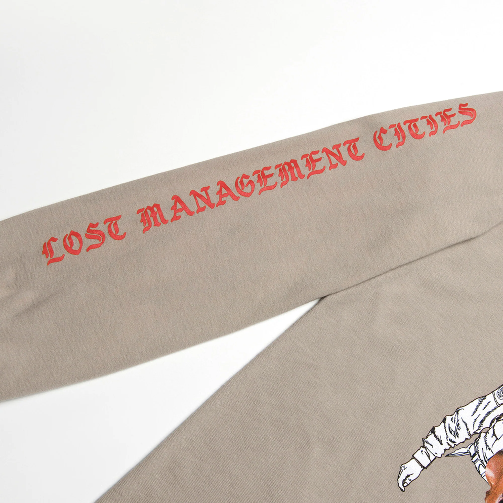 Lost Management Cities Mens Isolation Long Sleeve Tee - Image 4