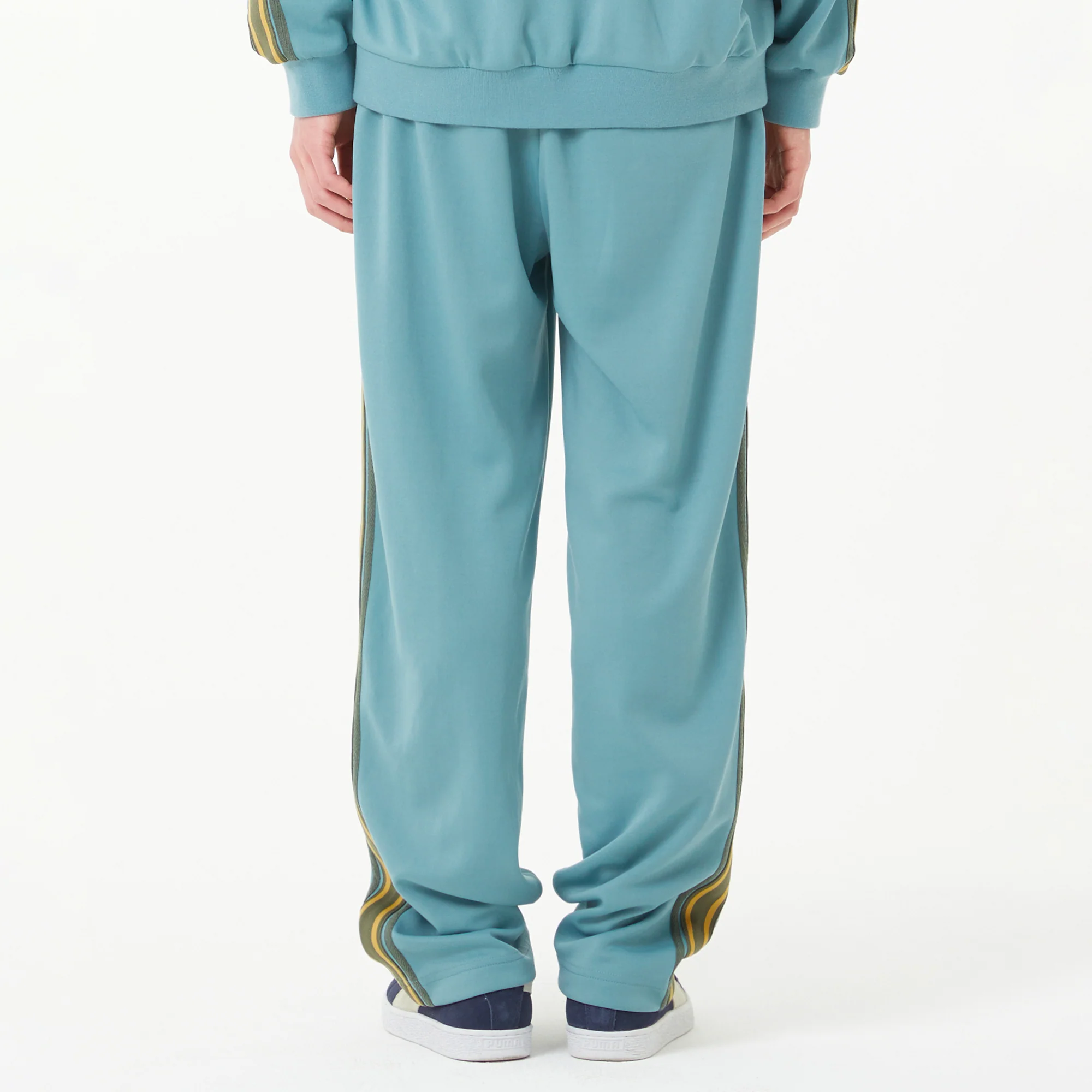 LMC Mens Side Striped Jersey Track Pants - Image 3