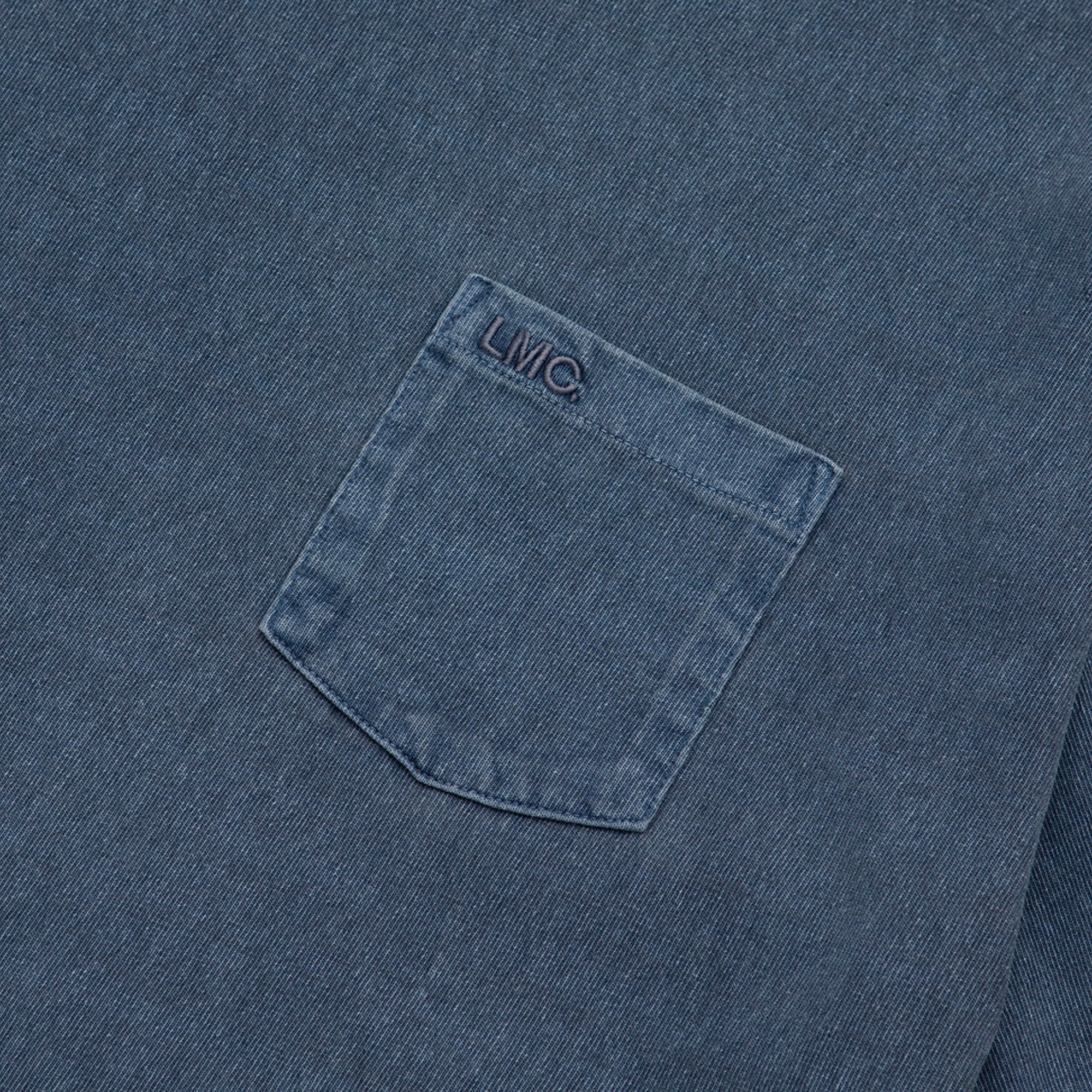 LMC Overdyed OG Pocket Tee 'Navy' - Image 4