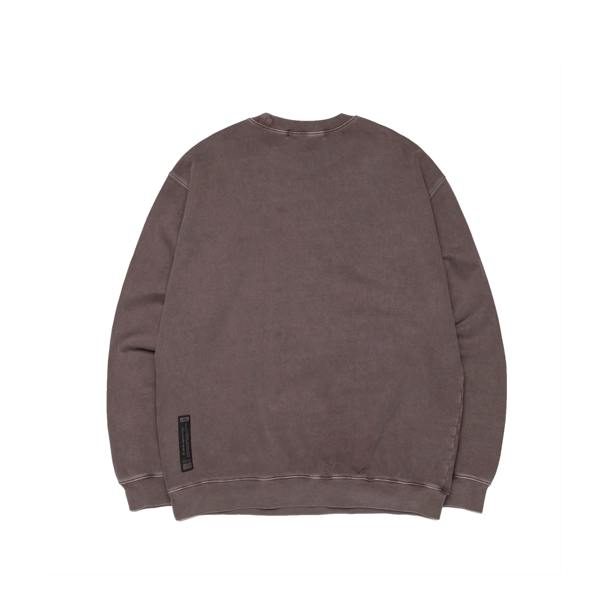 LMC Mens Overdyed Tarot Sweatshirt 'Brown' - Image 2