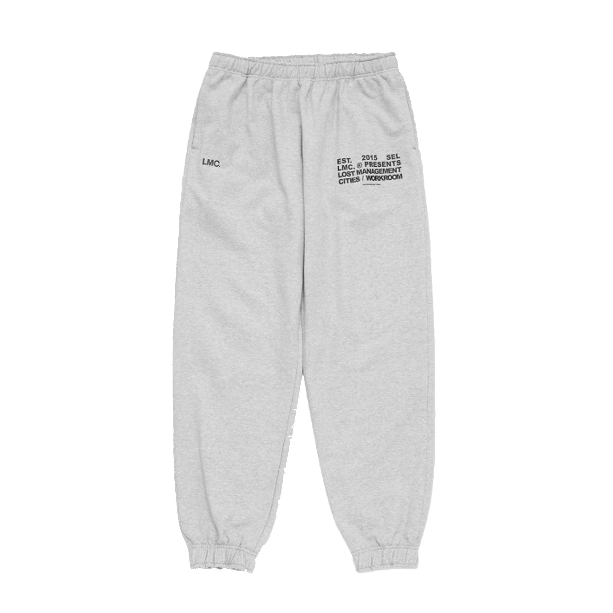 Lost Management Cities Workroom Sweatpants 'Heather Gray'
