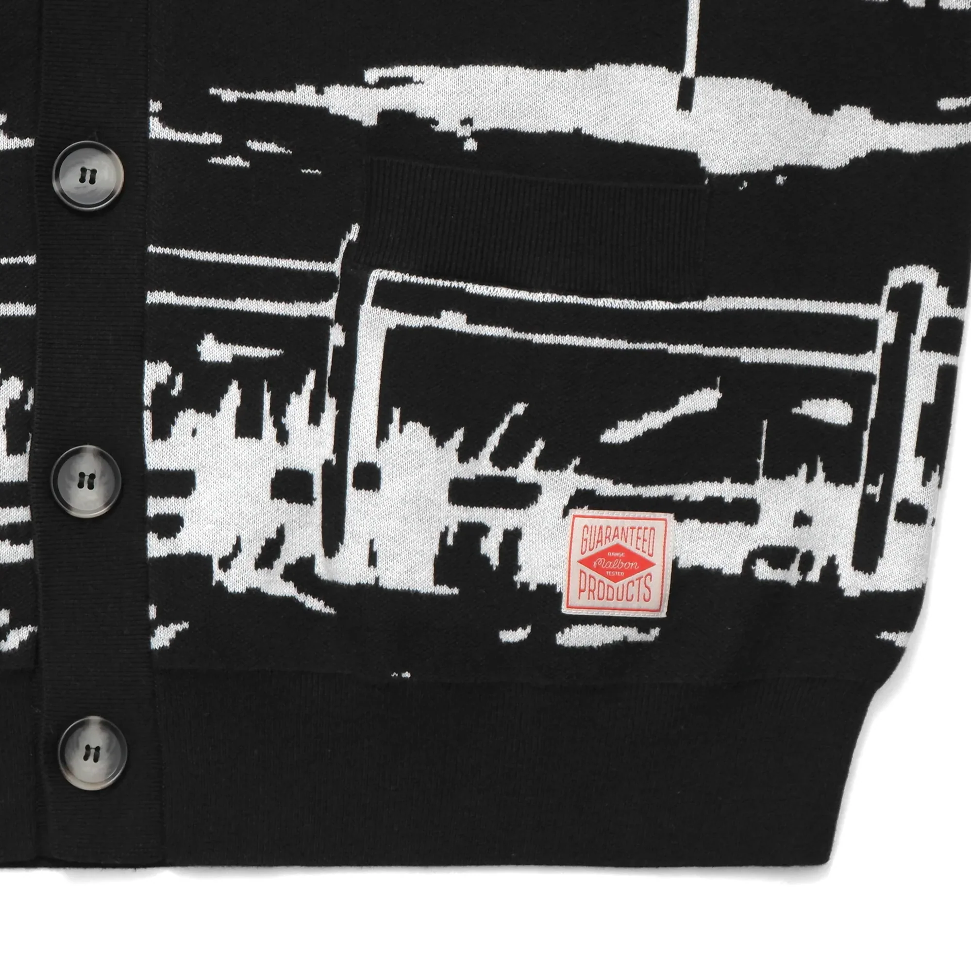Malbon Golf Mens Charlotte Cardigan - Image 3