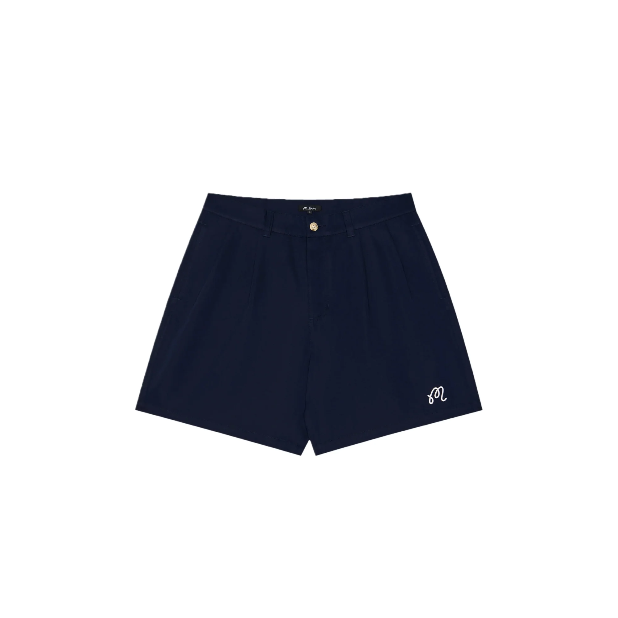 Malbon Golf Mens Classic Pleated Shorts