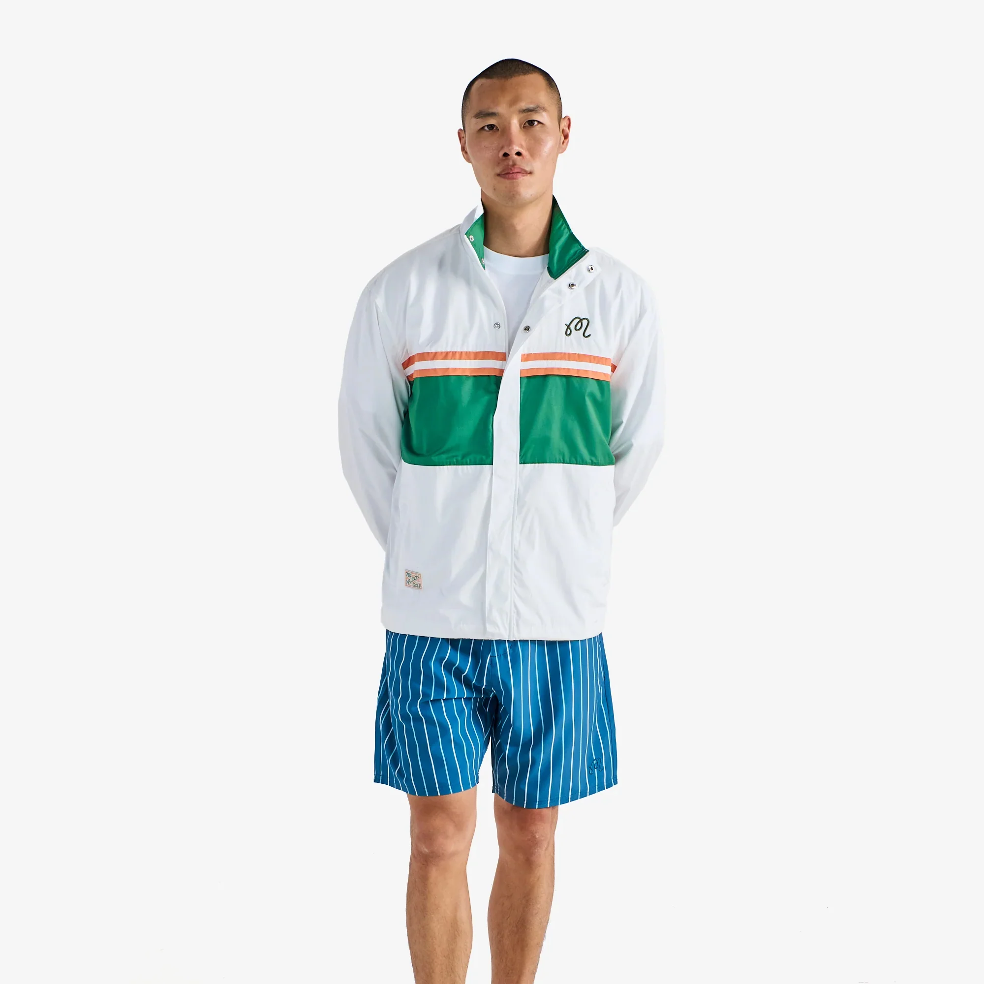 Malbon Golf Mens Costanzo Windbreaker - Image 2