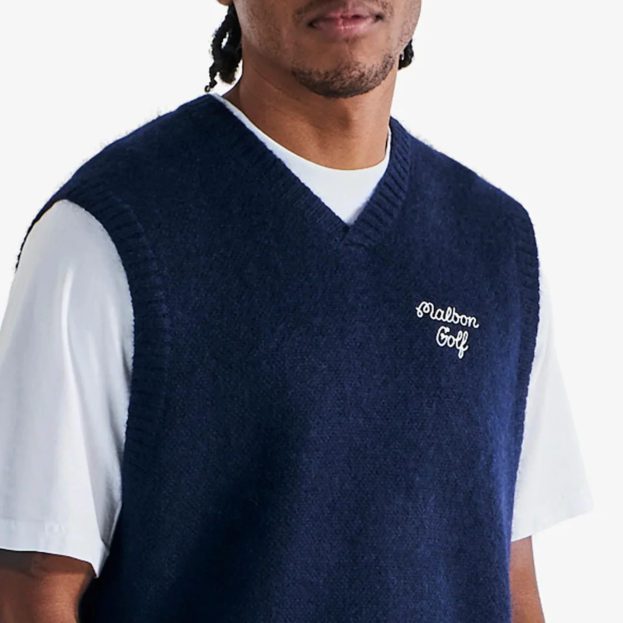Malbon Golf Mens Domenica Vest - Image 4