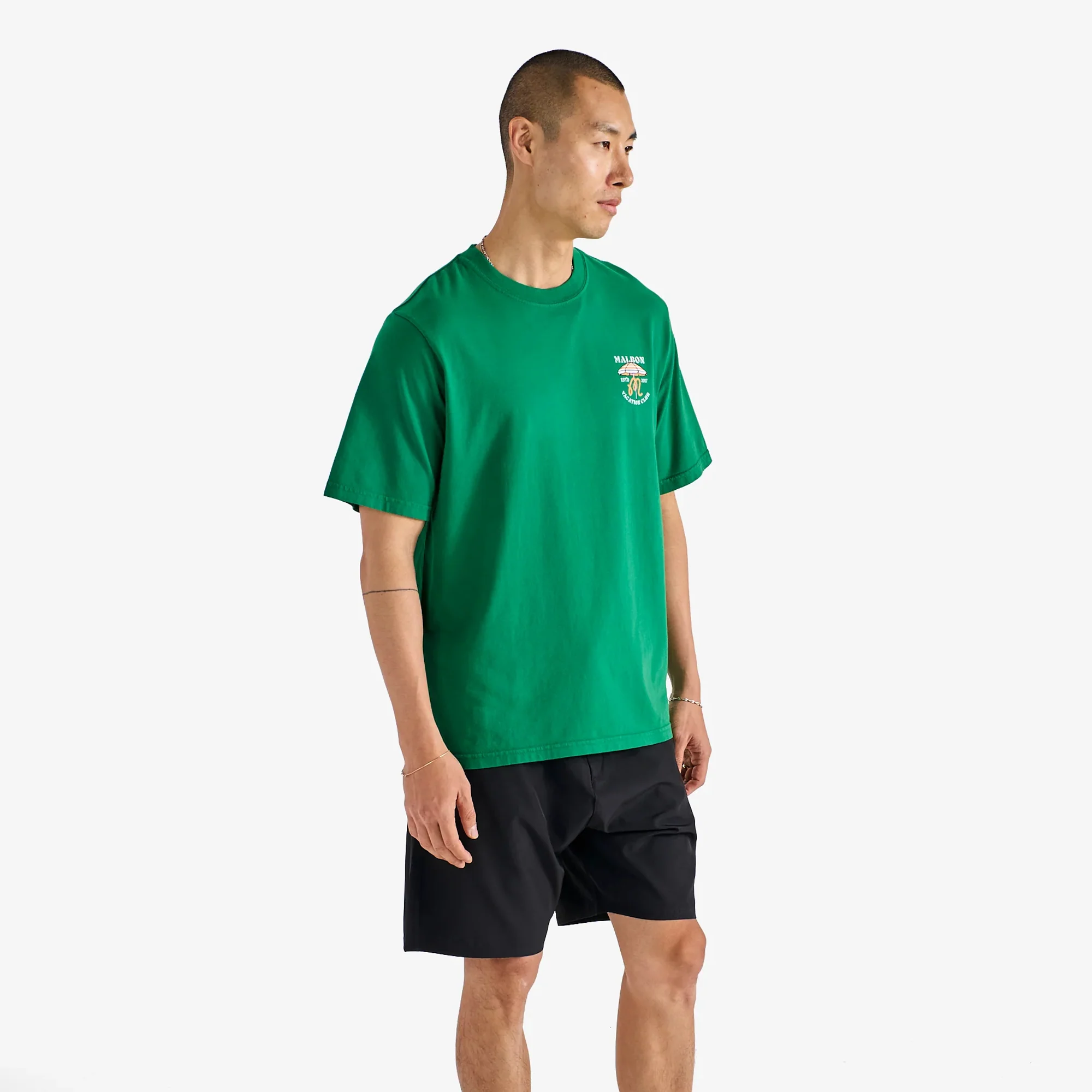 Malbon Golf Mens Vacation Club SS Tee - Image 4
