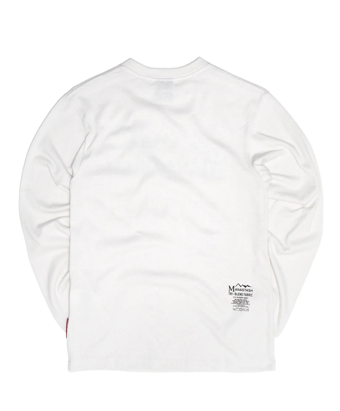 Manastash Men's Hemp L/S Tee - White - Image 3