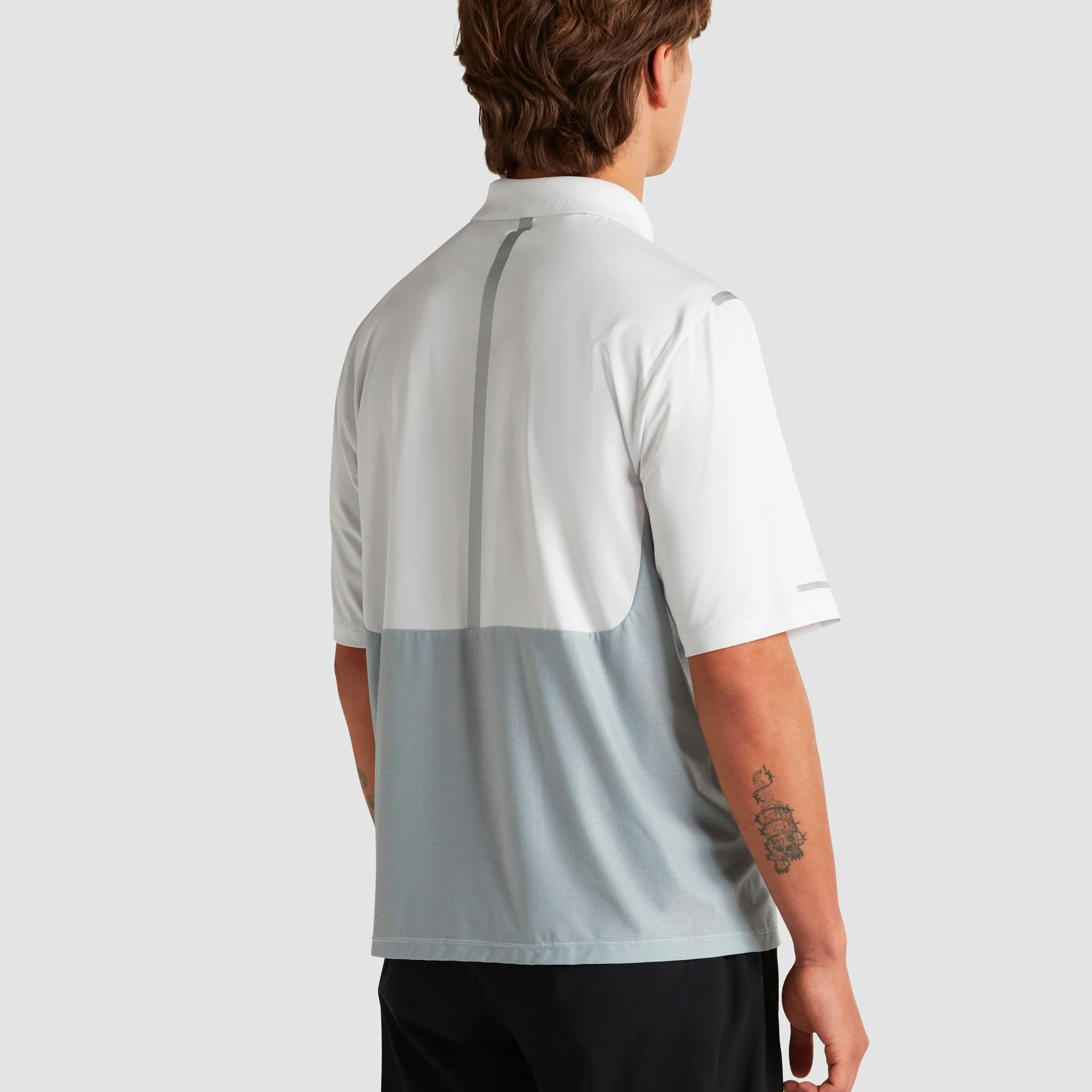 Manors Mens Frontier Quarter Zip Polo Shirt - Image 3