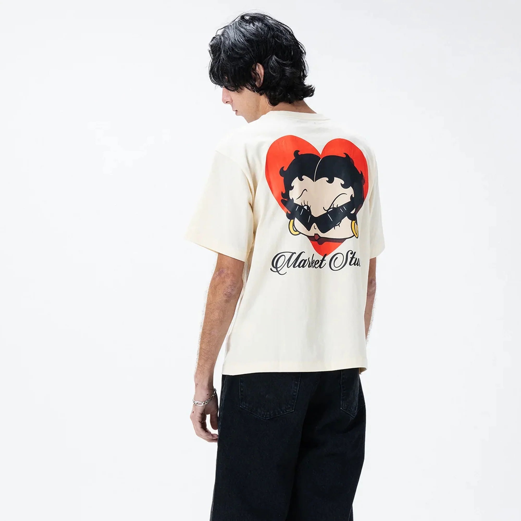 Market Mens Betty Boop Sweetheart Tee - Image 2