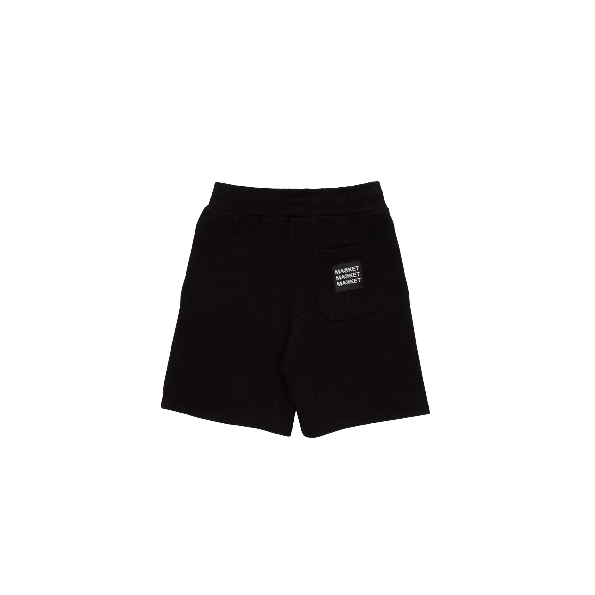 Market Mens Peace and Power Sweatshorts Black - Image 2