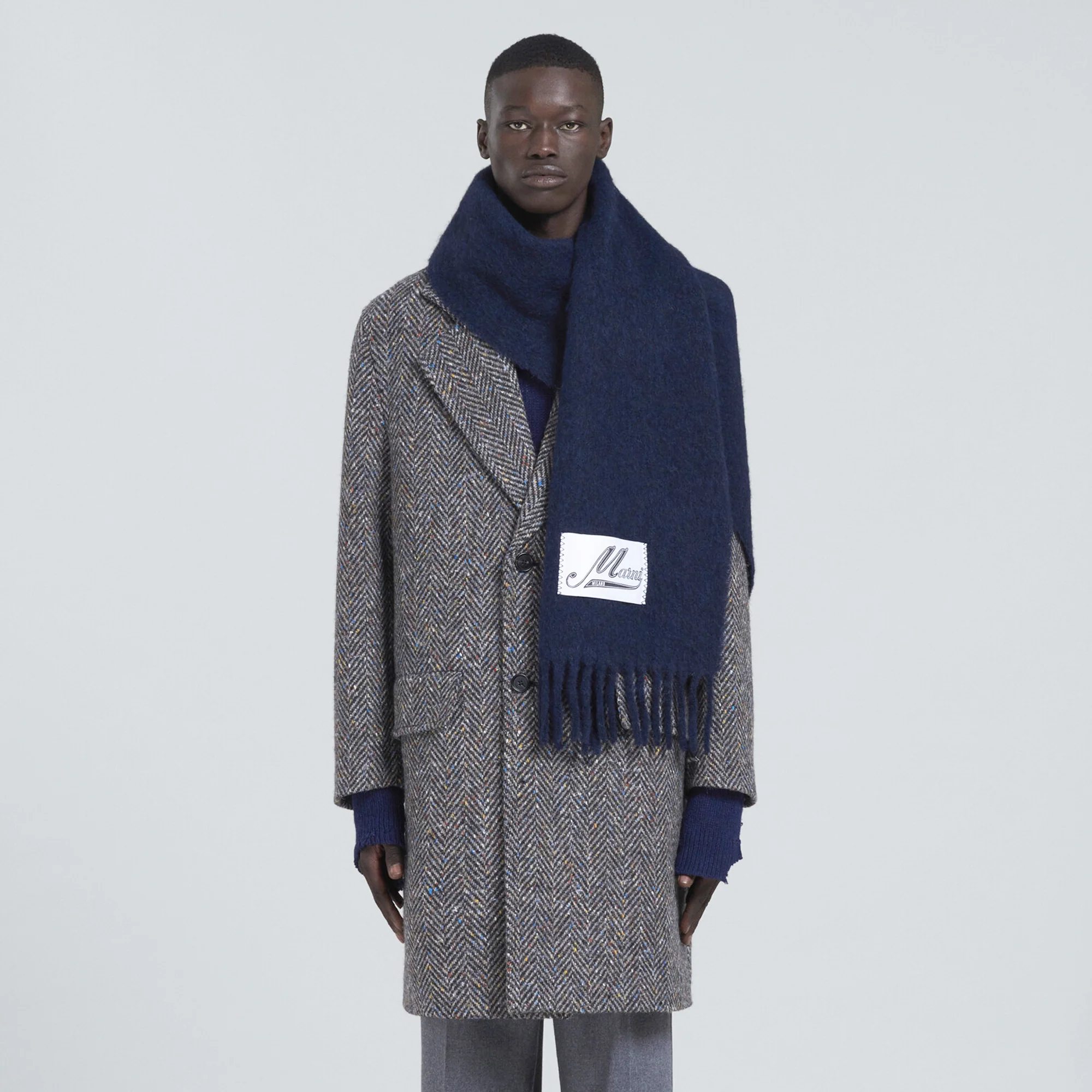 Marni Brushed Alpaca Scarf - Image 2