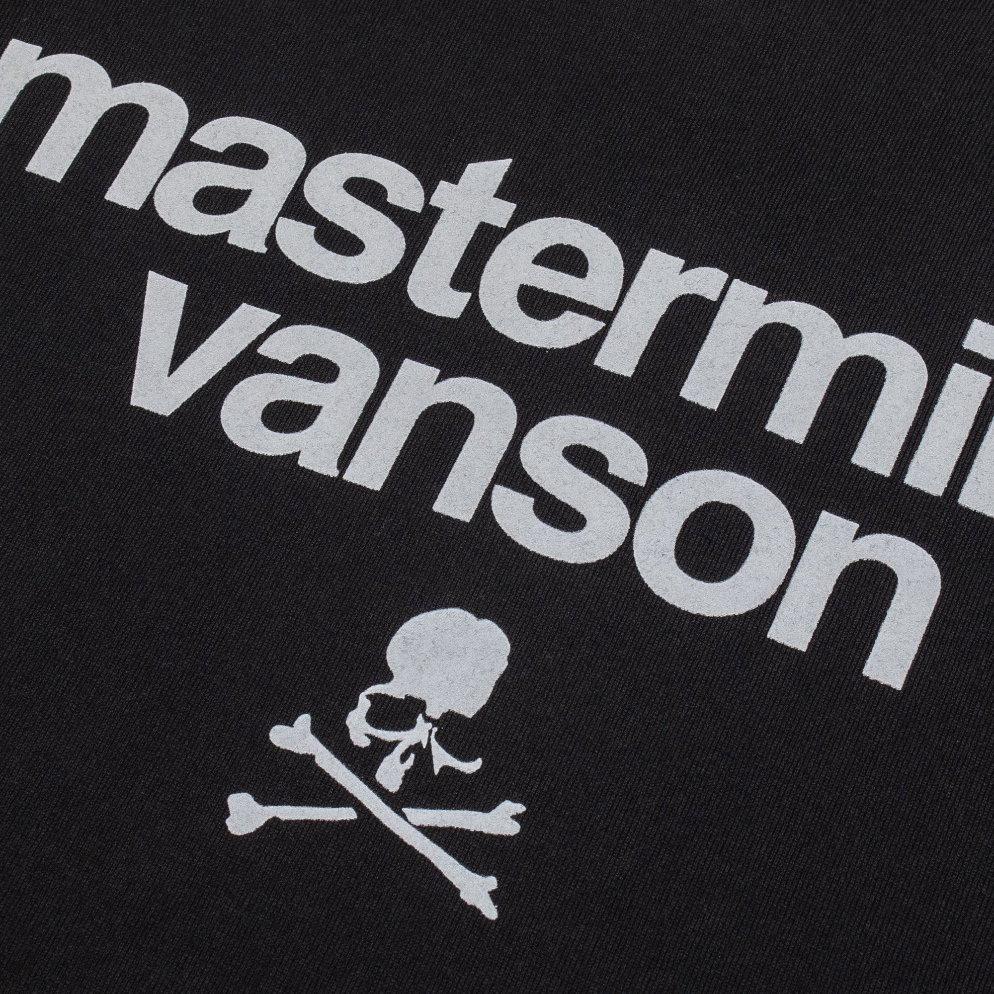 Mastermind WORLD x Vanson Mens Bone L/S (Boxy Fit) Tee - Image 3