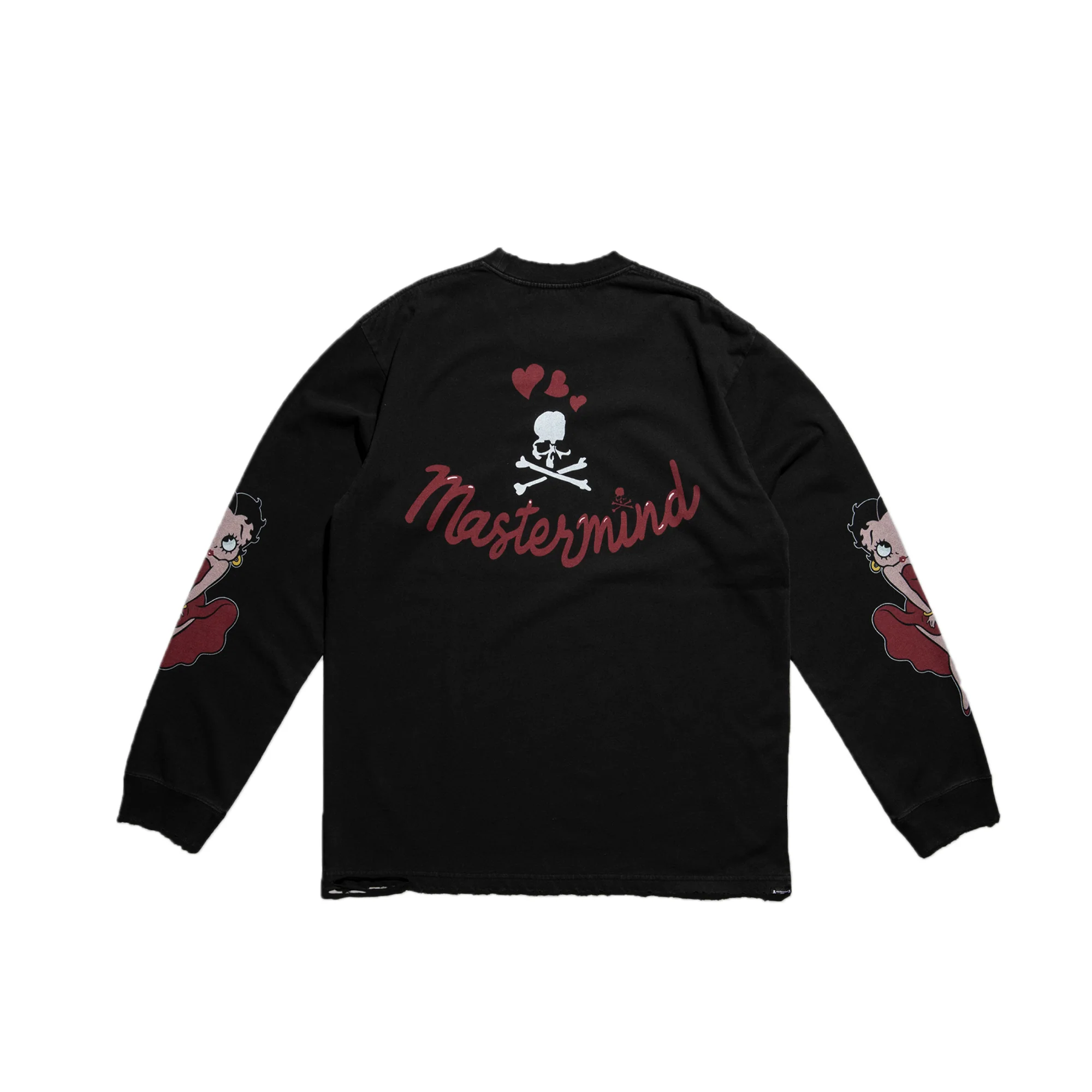 Mastermind WORLD x Betty Boop Mens L/S Tee - Image 2