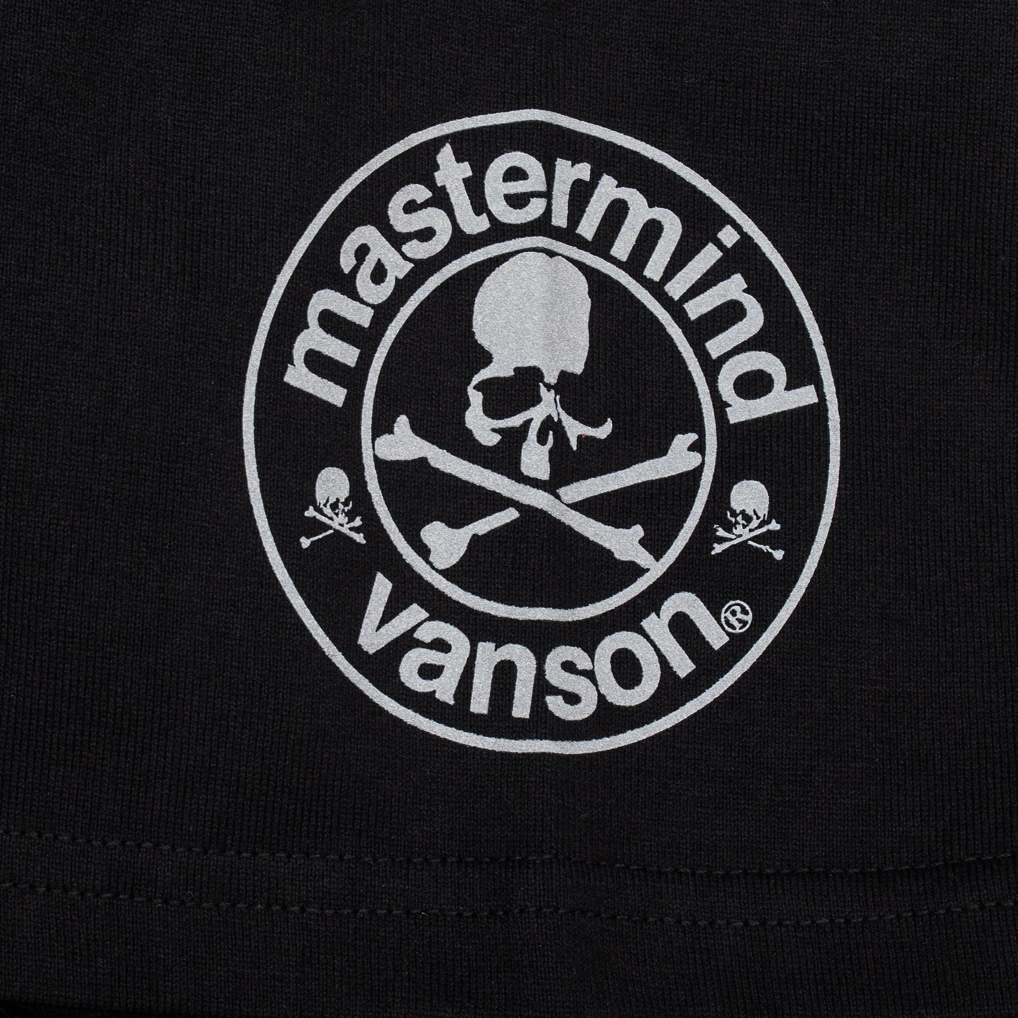 Mastermind WORLD x Vanson Mens Bone S/S Tee - Image 3