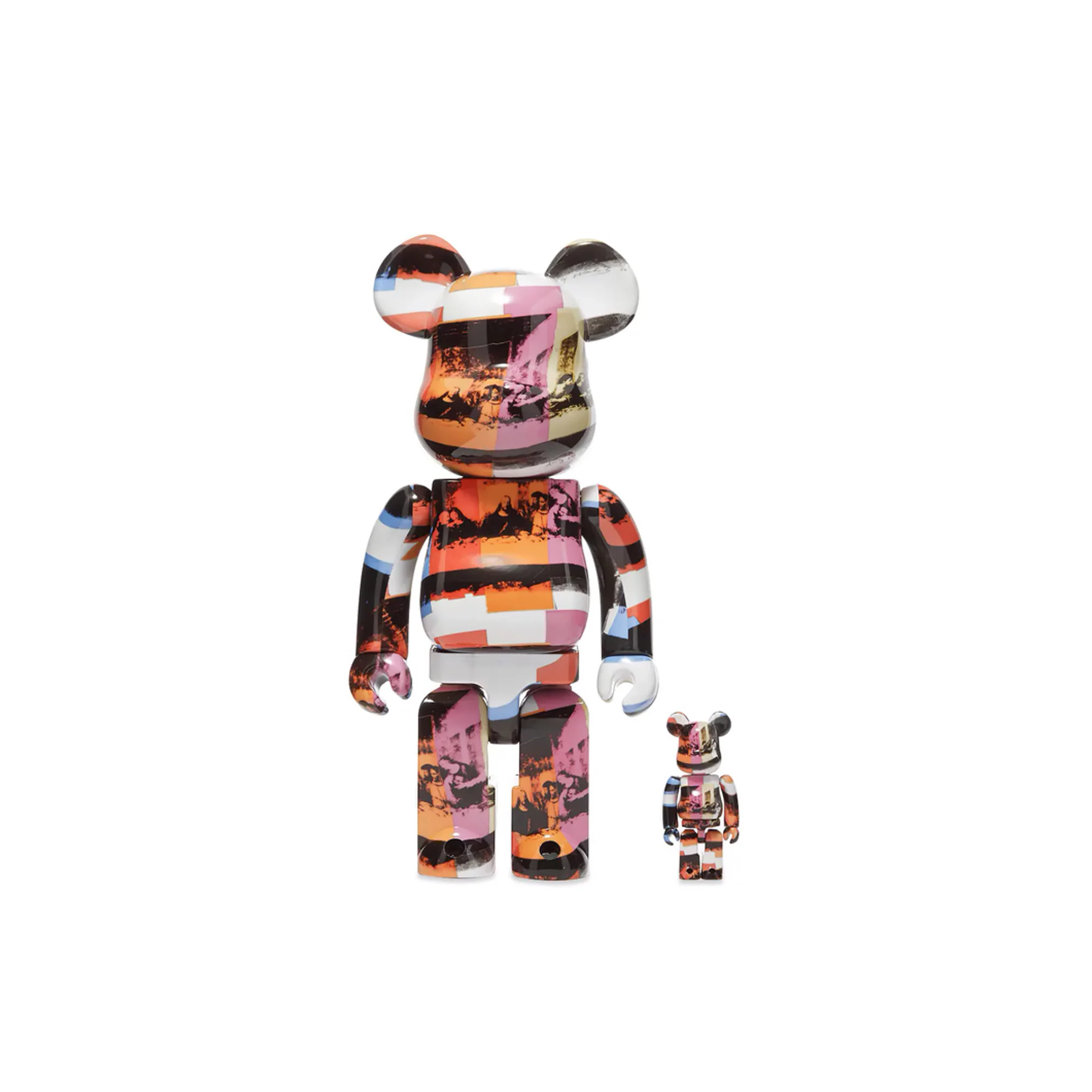 Medicom Be@rbrick Andy Warhol The Last Supper 100 & 400% Set