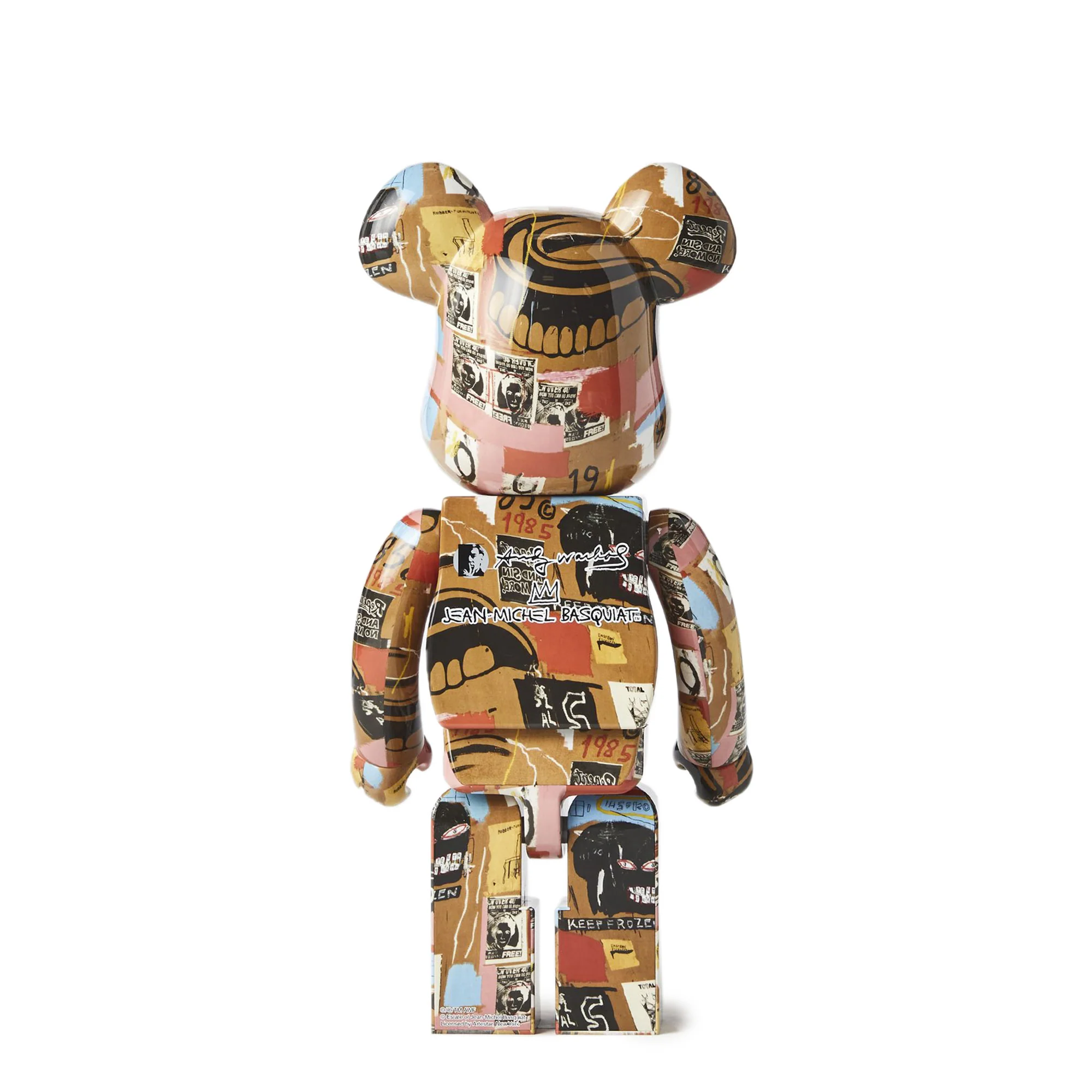 Medicom Be@rbrick Andy Warhol x Jean-Michel Basquiat #2 1000% - Image 2