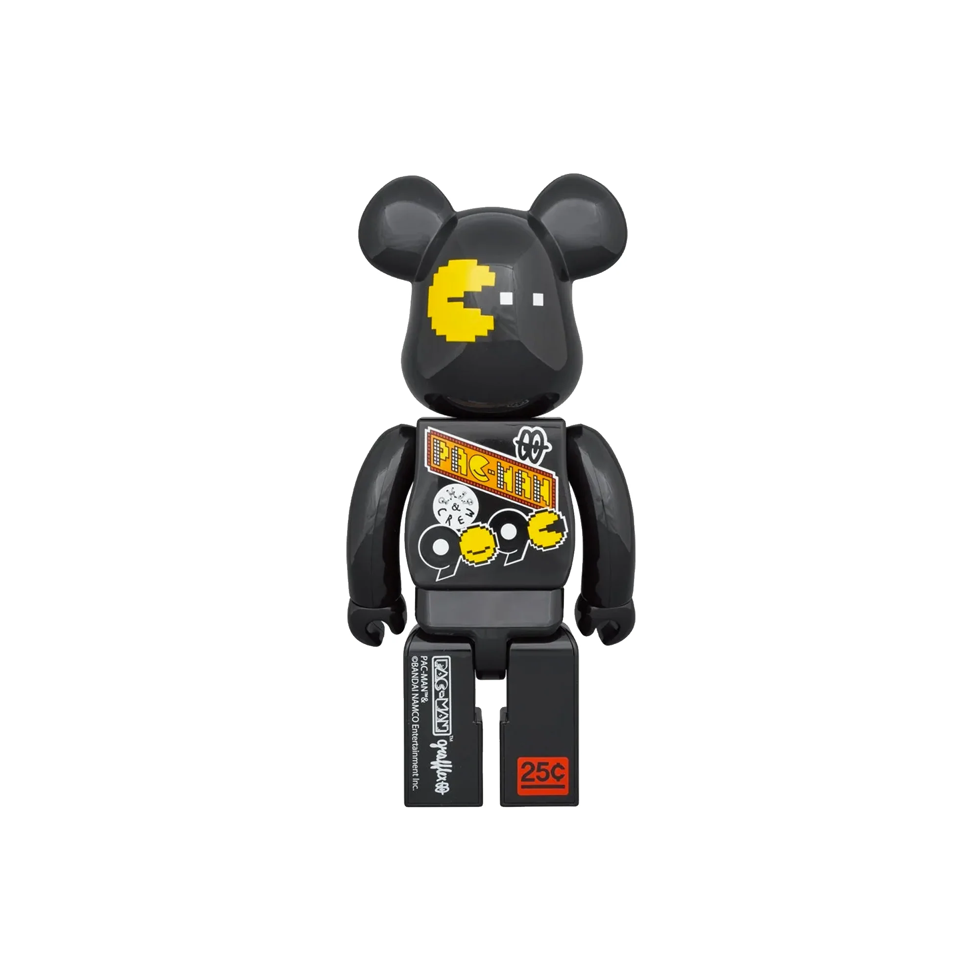 Medicom Be@rbrick Pac-Man x Graffllex x 9090 x S.H.I.P & Crew 100% & 400% Set - Image 2