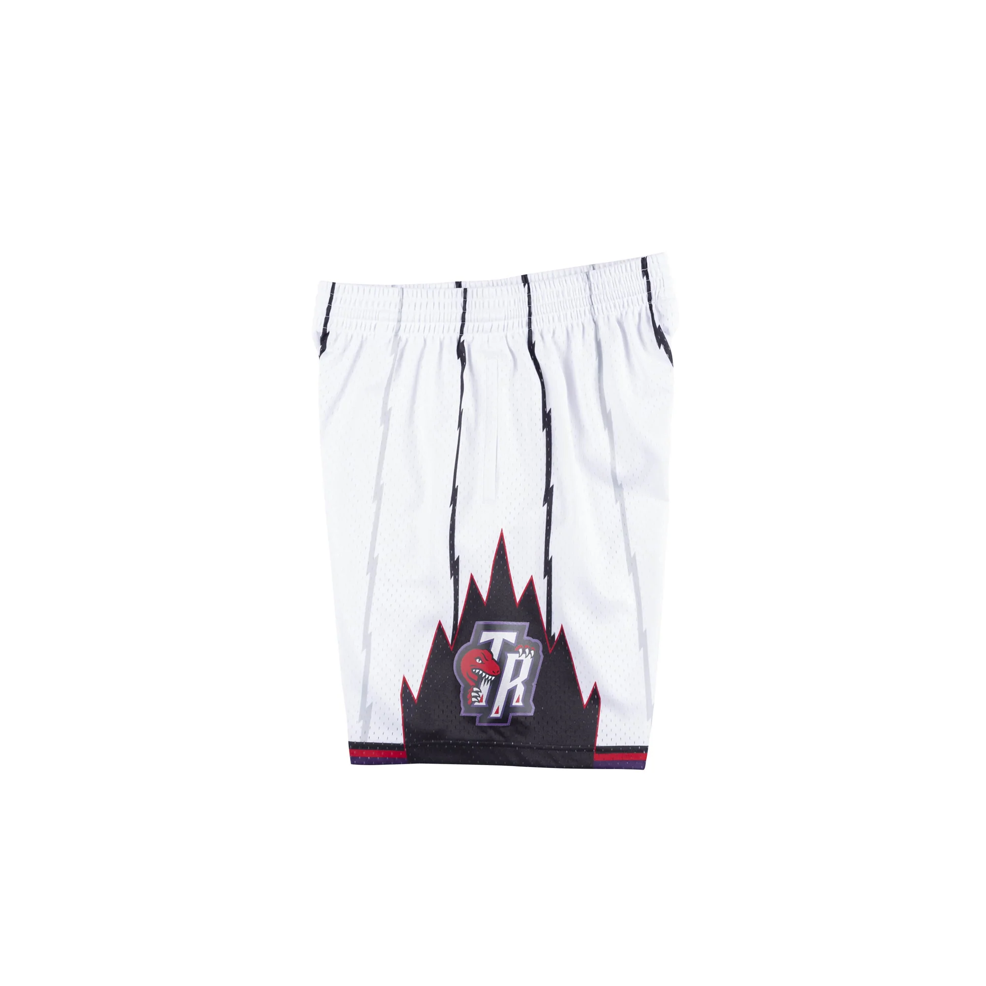Mitchell & Ness Mens Toronto Raptors Swingman Shorts 'White' - Image 3