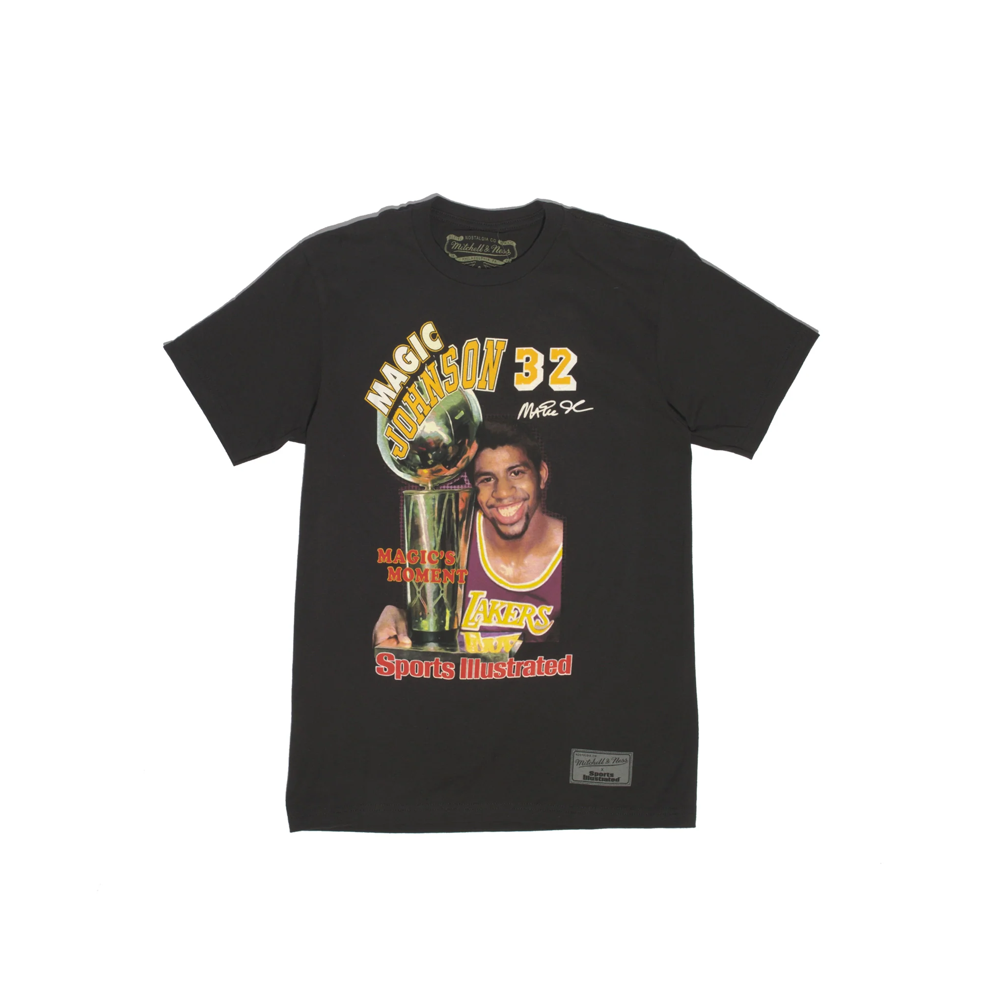 Mitchell & Ness Los Angeles Lakers Magic Johnson SI Photo Tee 'Black'