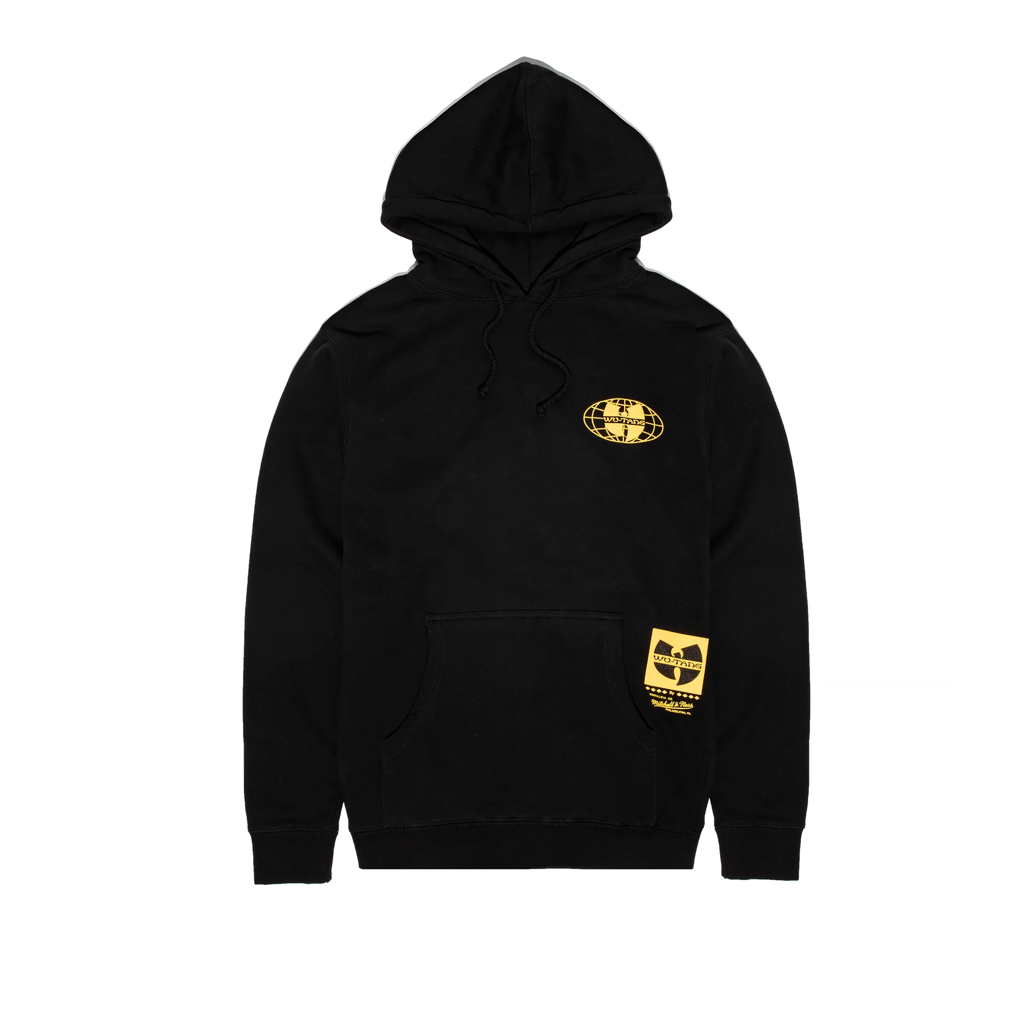 Mitchell & Ness x Extra Butter x Hulu Mens Branded Wu Tang Worldwide Pullover Hoodie 'Black'