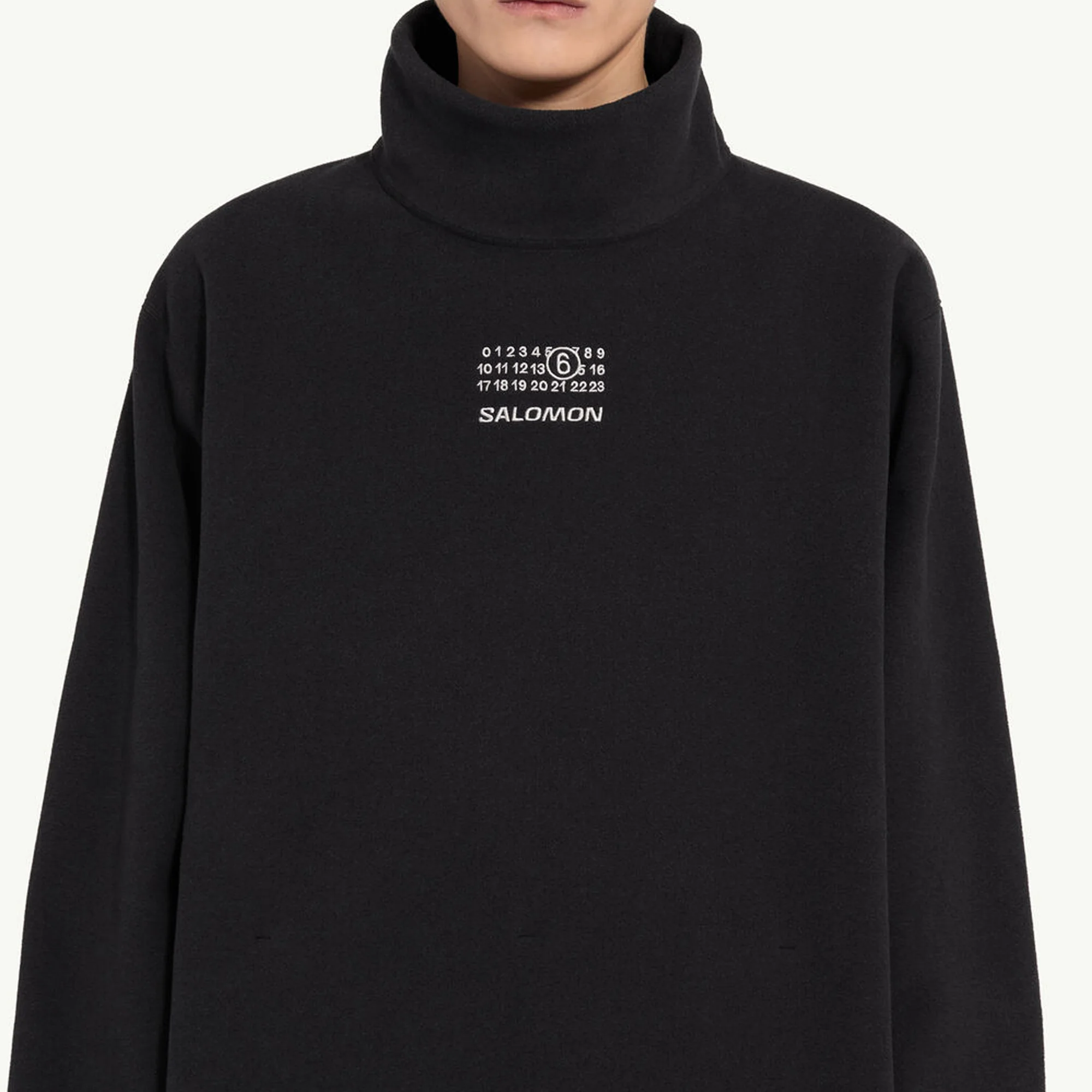 MM6 Maison Margiela x Salomon Mens Technical Fleece Sweatshirt - Image 4