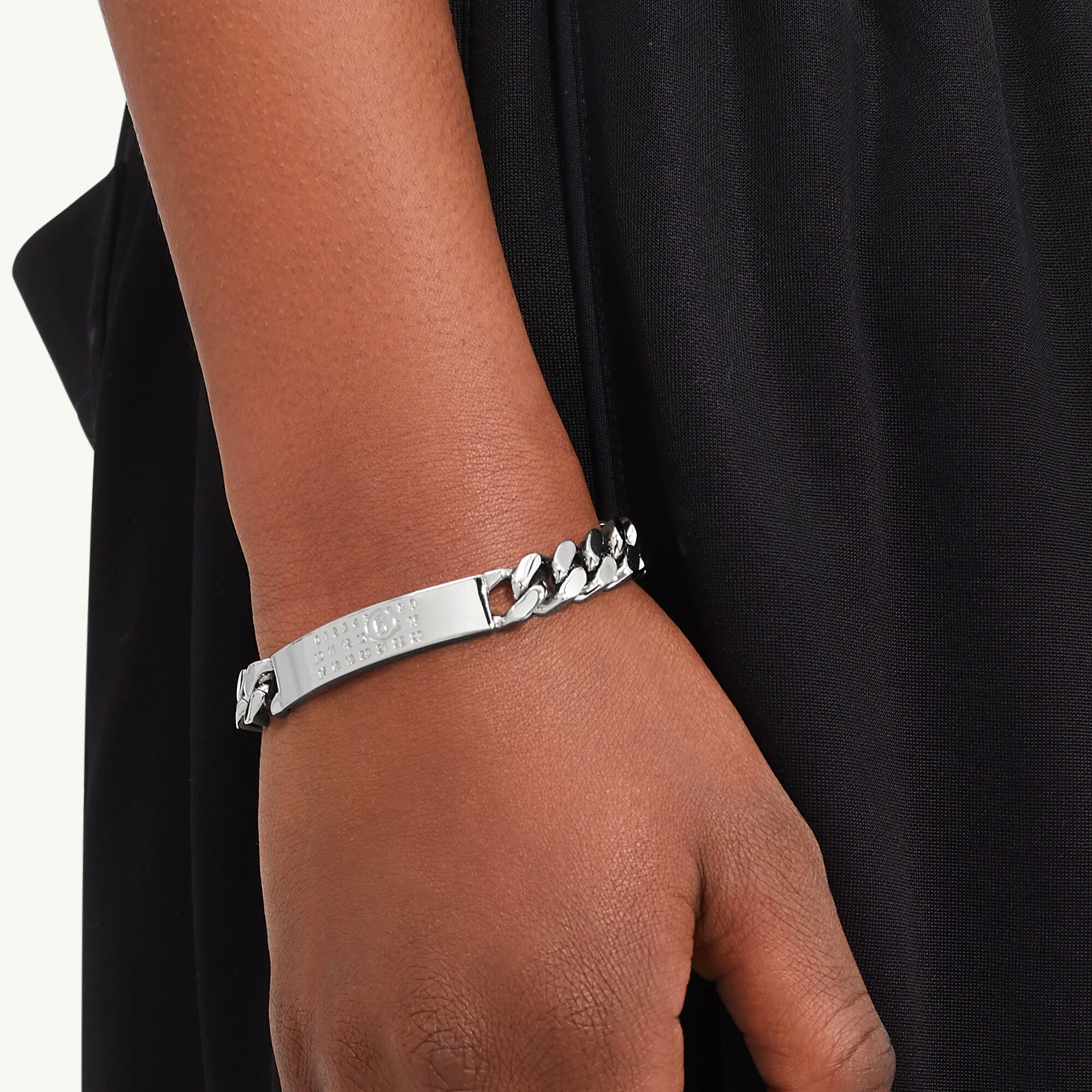 MM6 Maison Margiela Womens Classic Chain Bracelet - Image 2