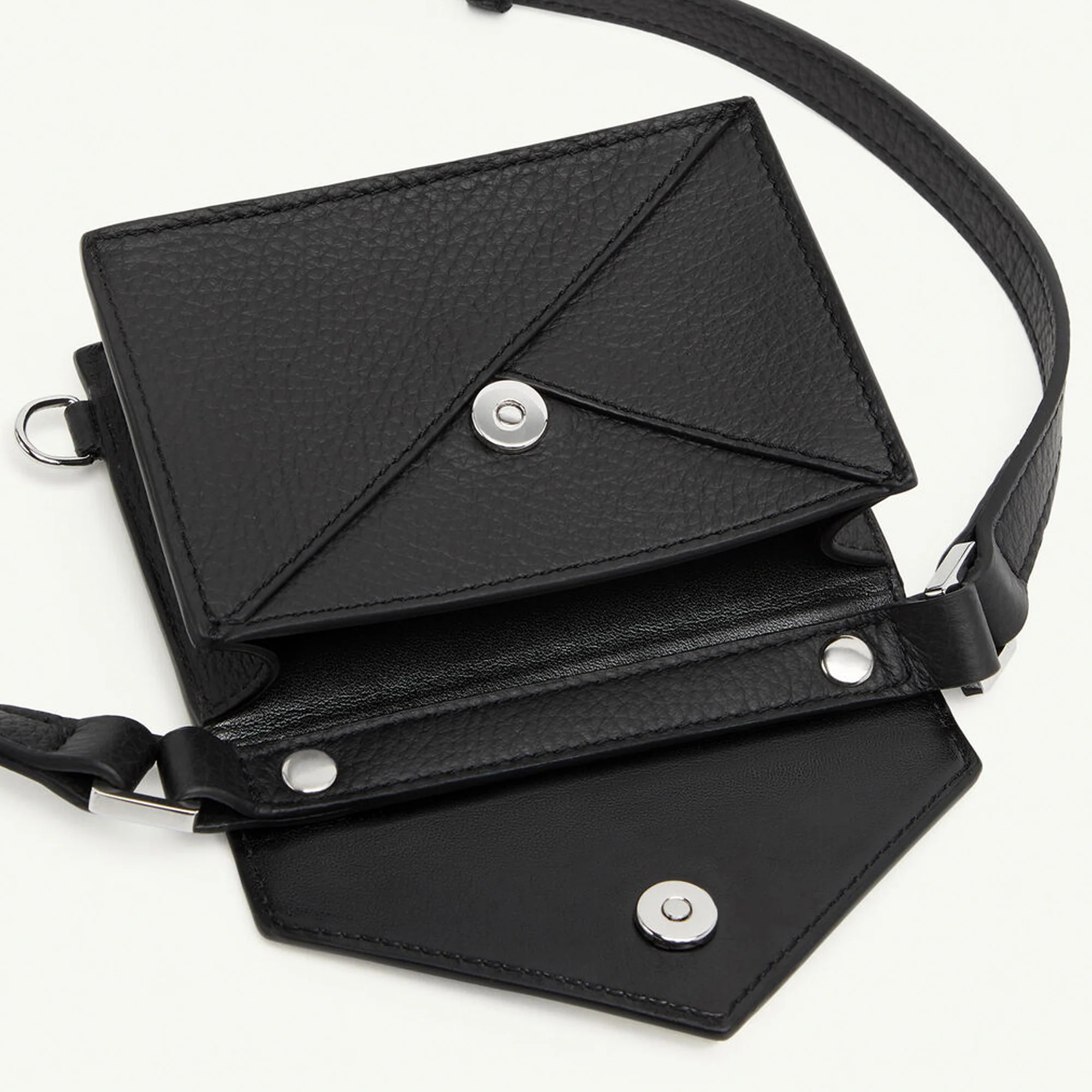 MM6 Maison Margiela Womens Japanese 6 SLG Mini Crossbody Bag - Image 3