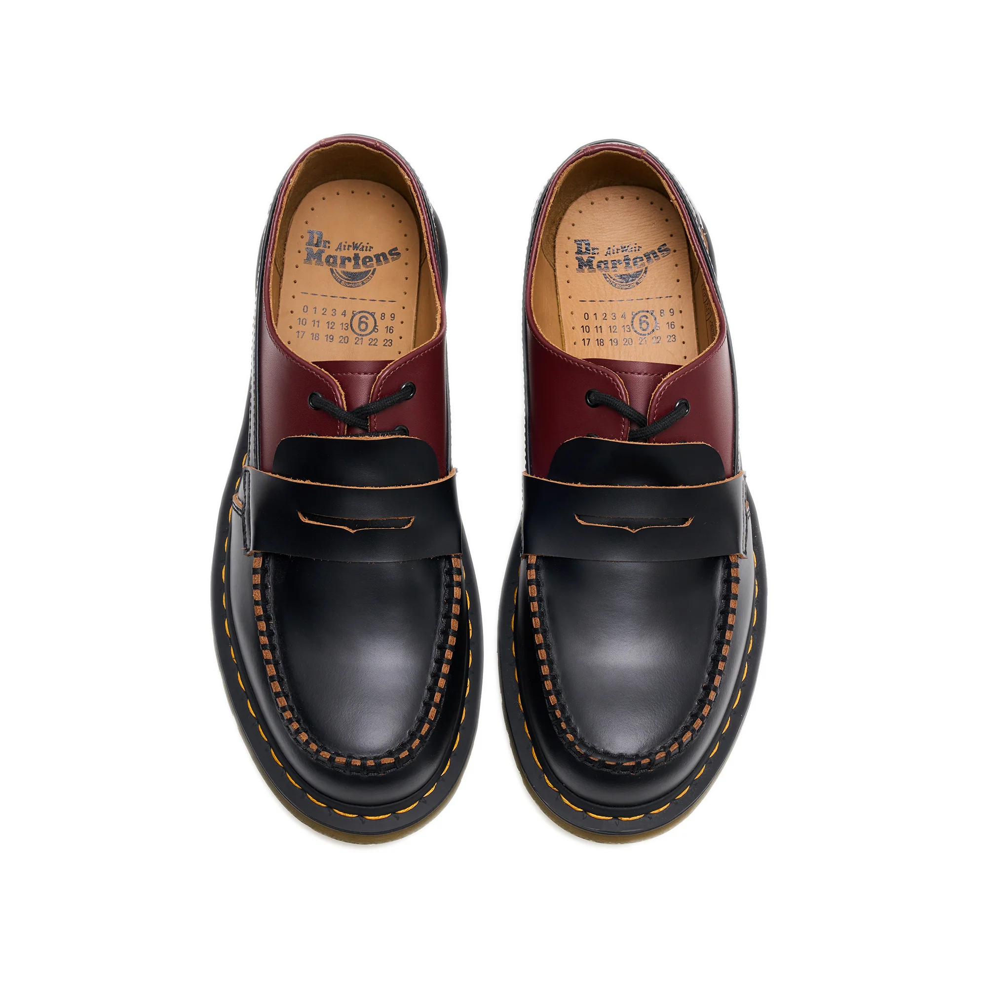 MM6 Maison Margiela x Dr Martens Womens Mash Up Boots - Image 4