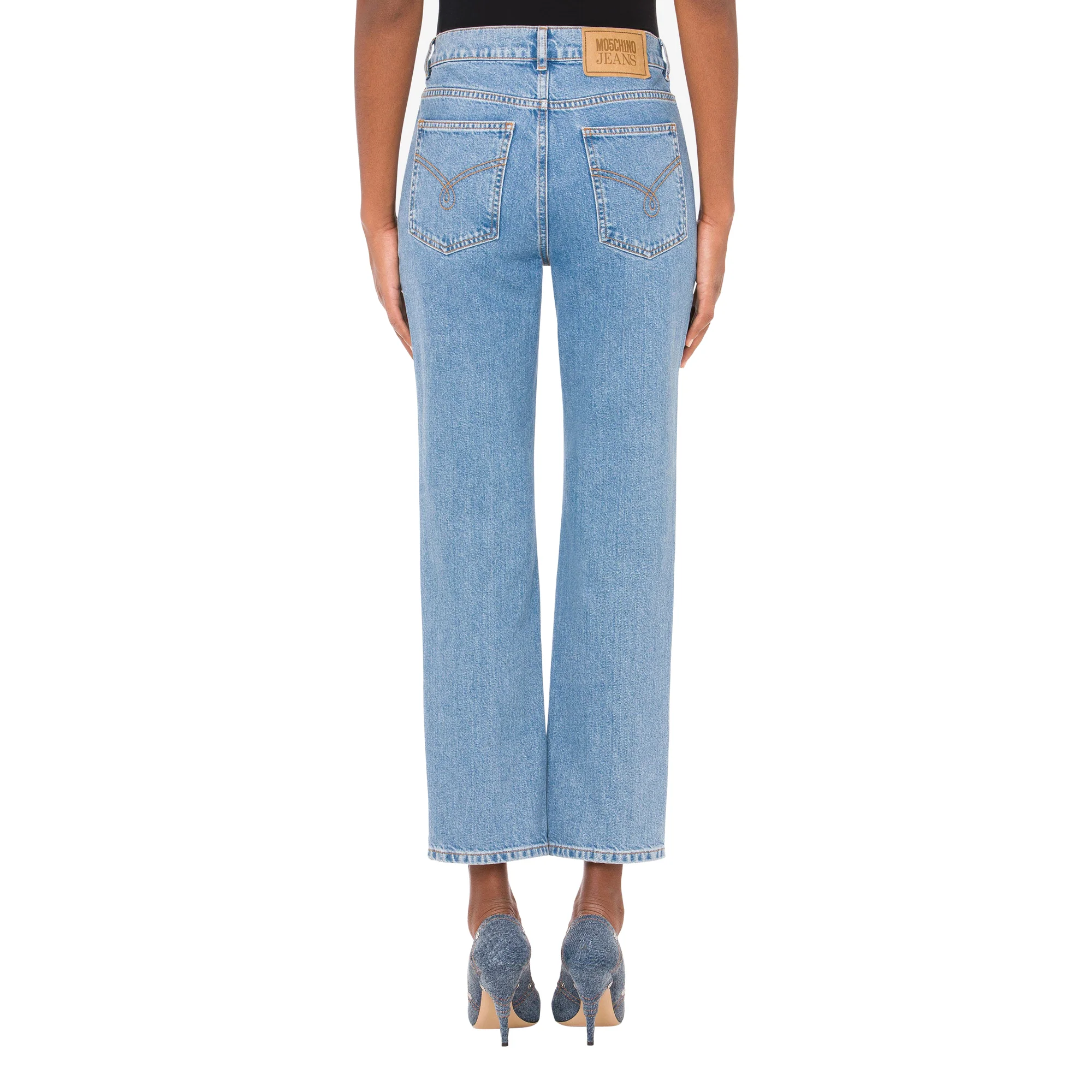 MO5CH1NO JEANS Womens Trousers - Image 3