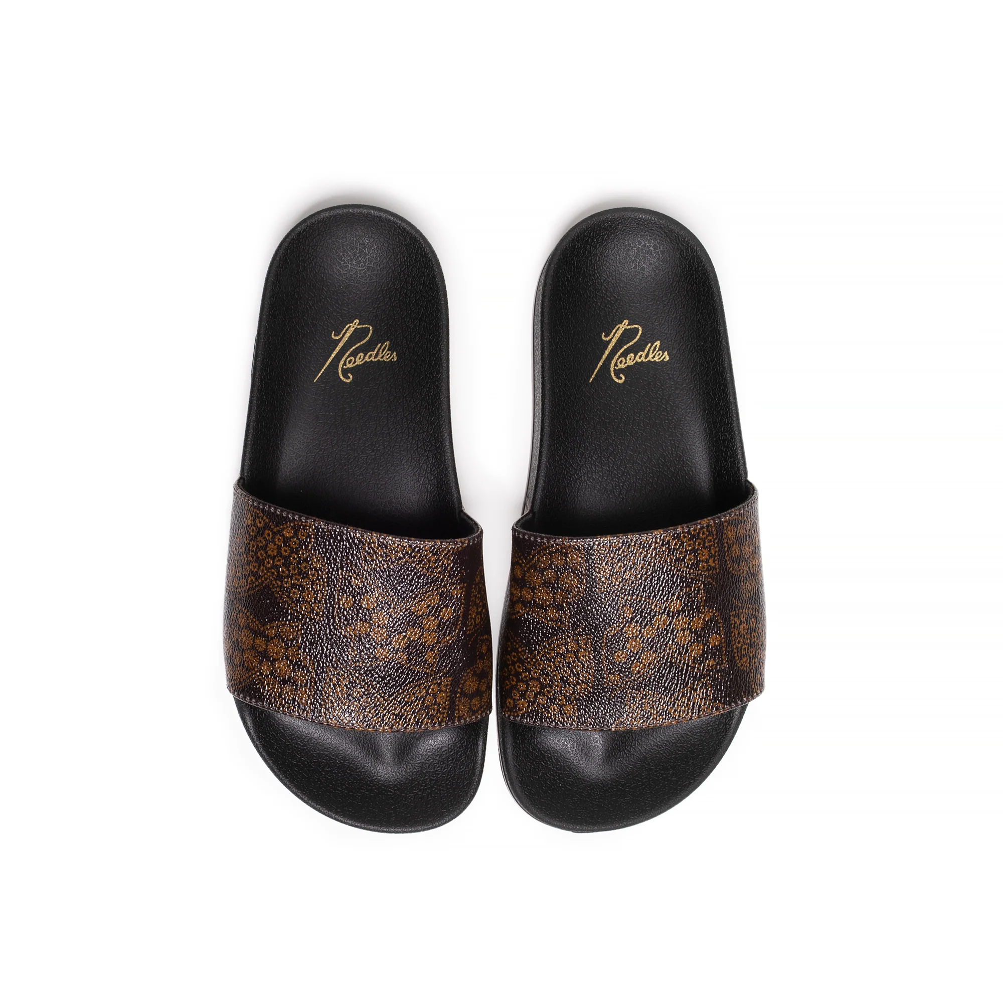 Needles Mens Exhibition 'Brown' Sandals