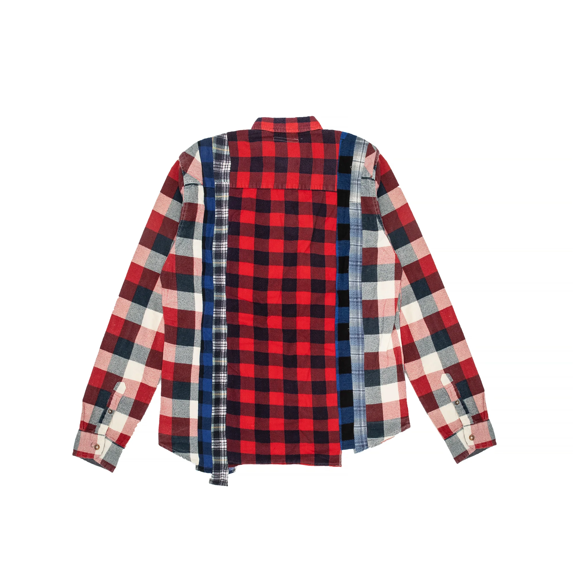 Needles Mens Rebuild By Needles Flannel Shirt - Image 2