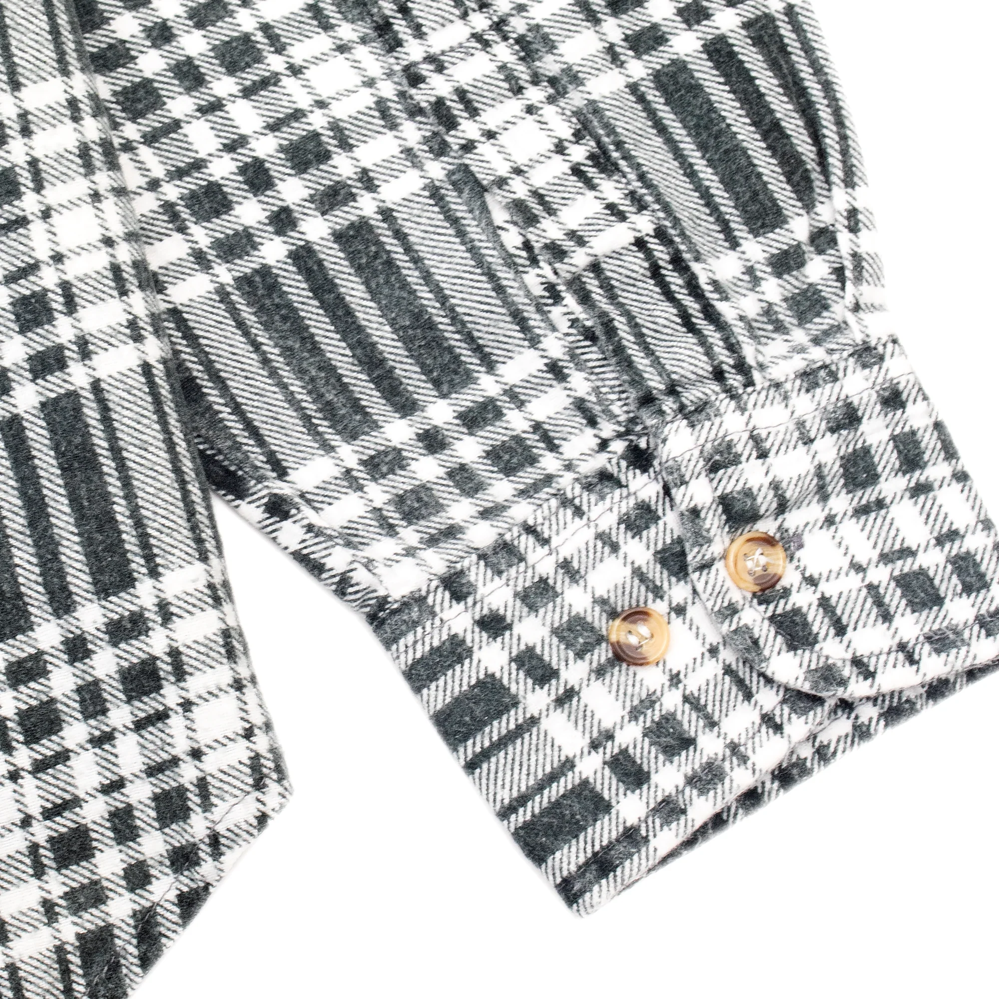 Needles Mens Ribbon Wide Flannel Shirt - Image 4
