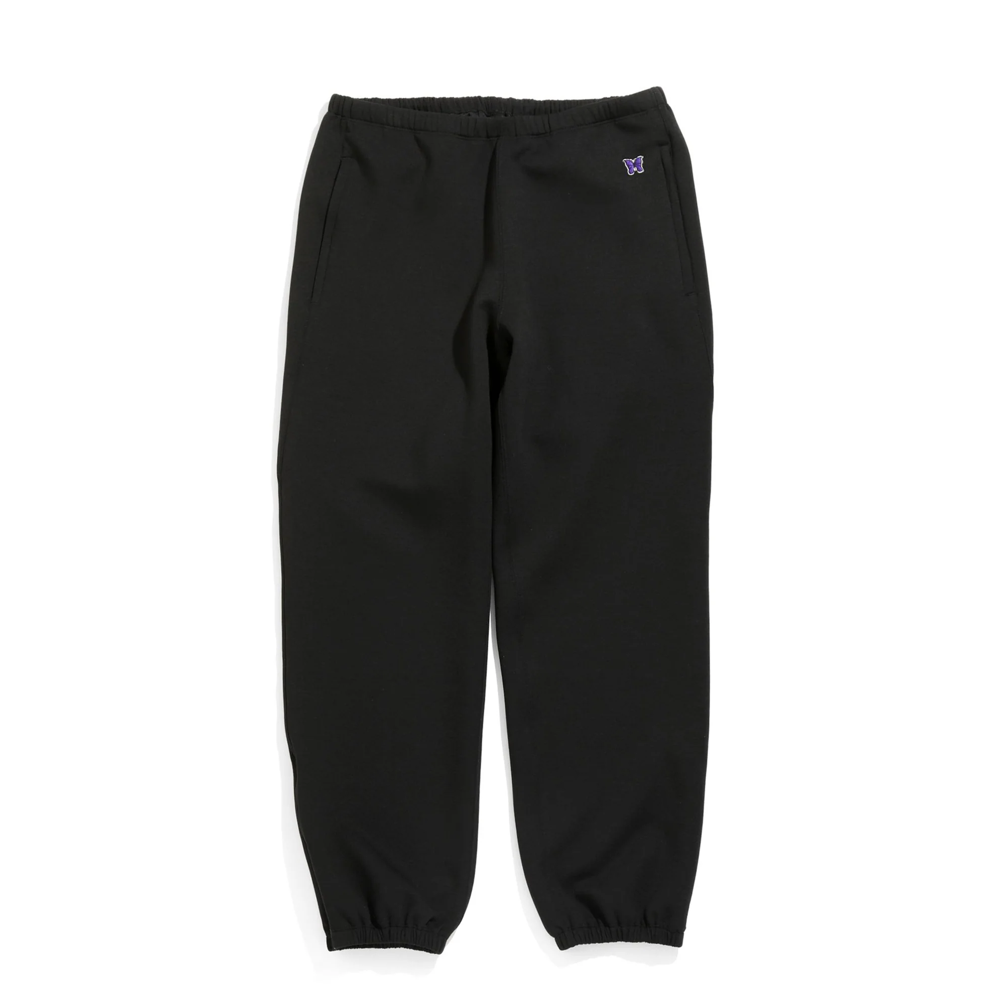 Needles Mens Zipped Sweat Pants 'Black'