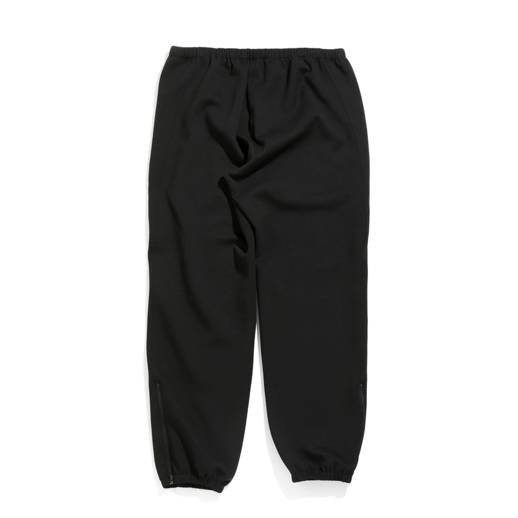 Needles Mens Zipped Sweat Pants 'Black' - Image 2