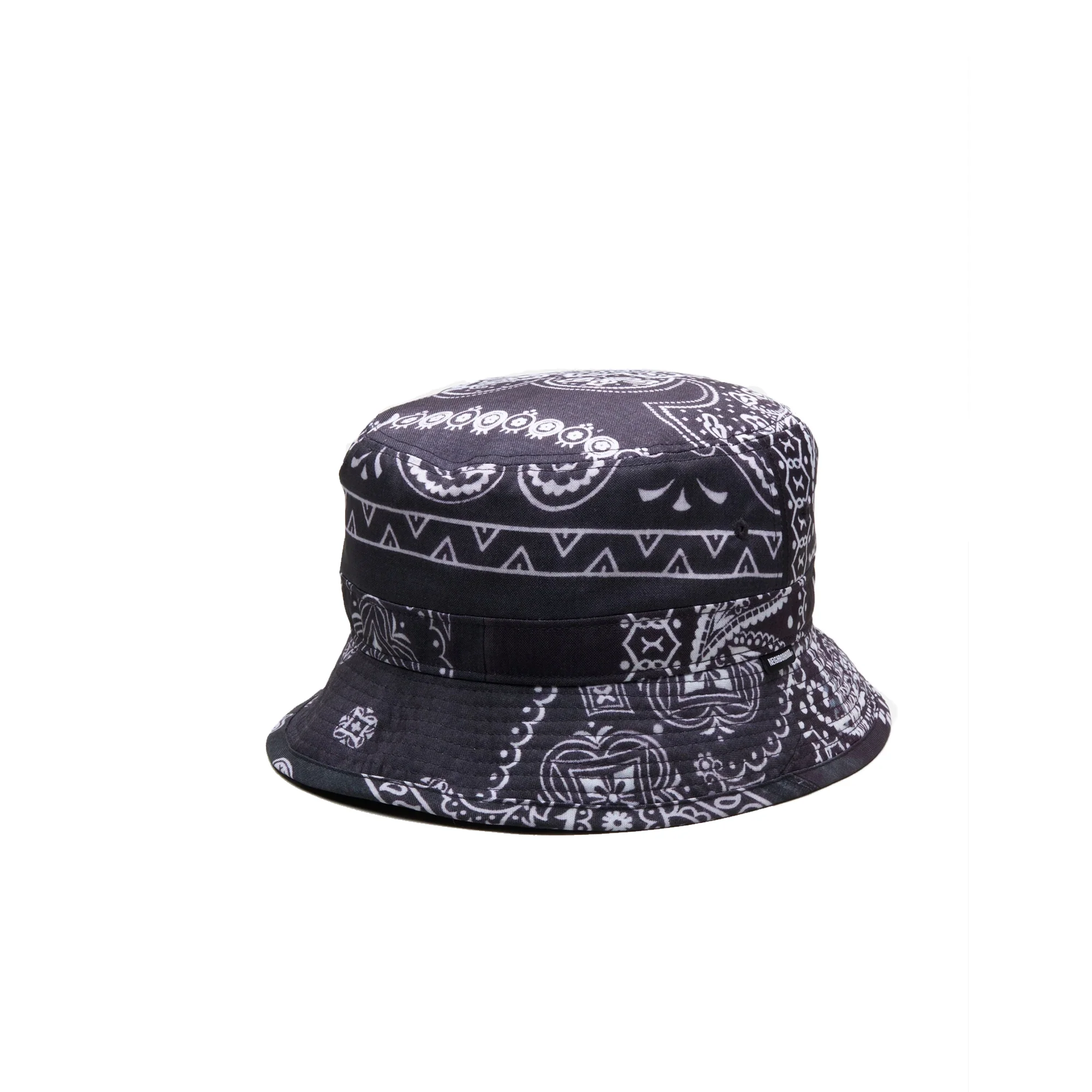 Neighborhood Mens Bandana Chopped E-Hat 'Black'